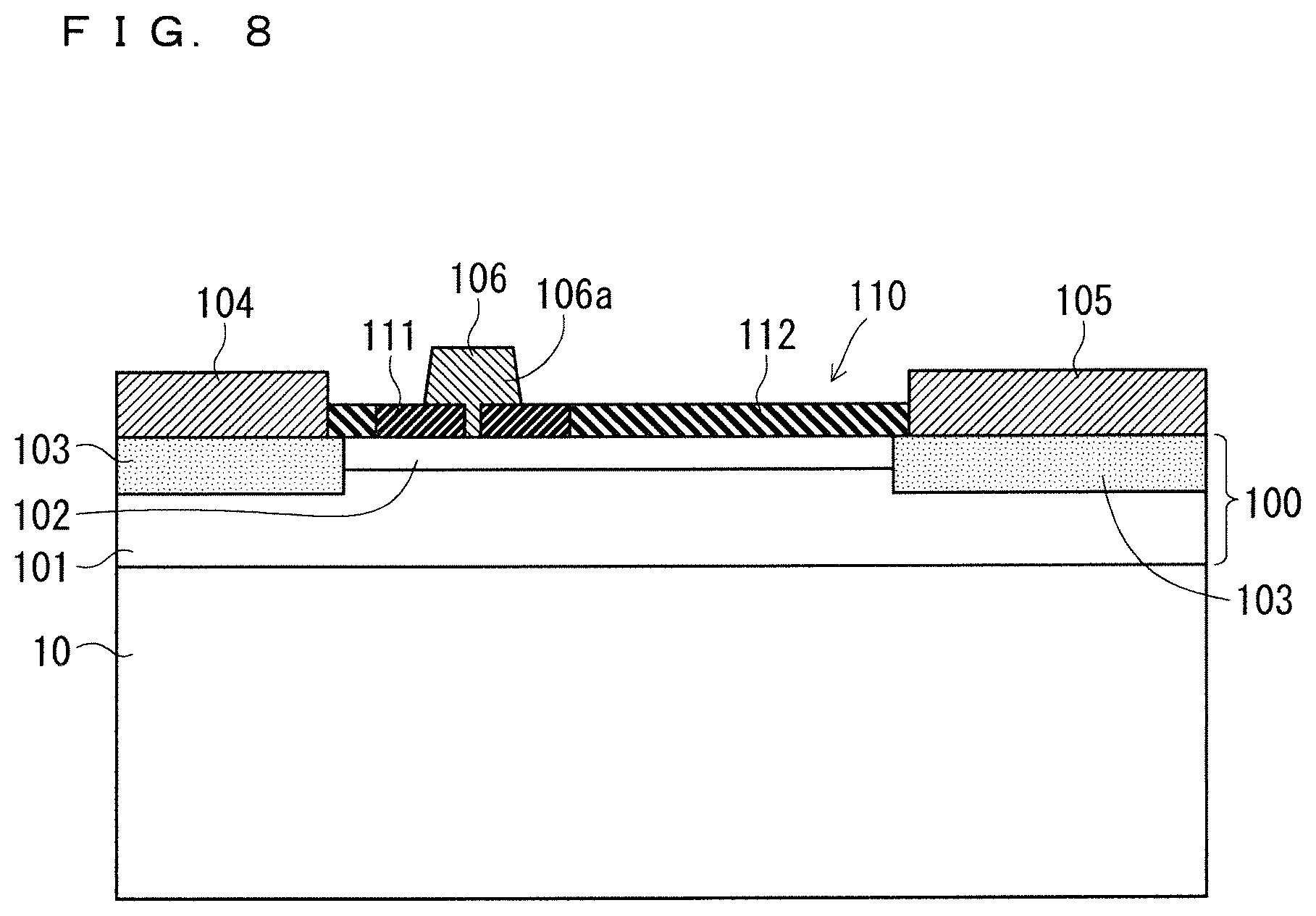 Patent US12426336 Figure 8 – Semiconductor device, and method of manufacturing semiconductor device
