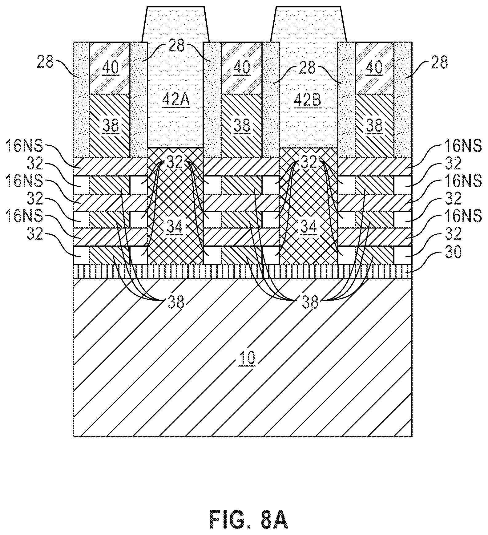 Patent US12426338 Figure 12 – Buried power rail with robust connection to a wrap around contact