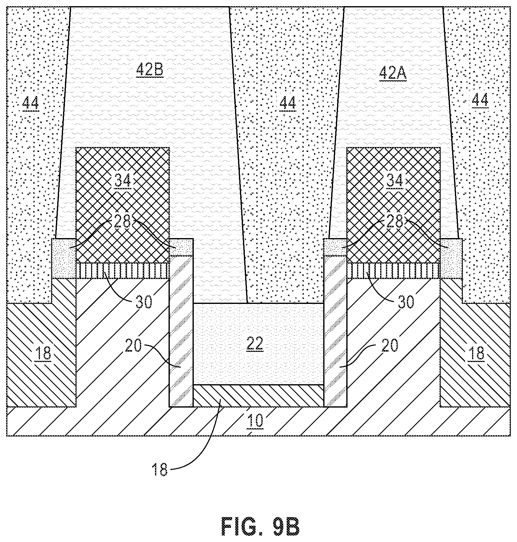 Patent US12426338 Figure 15 – Buried power rail with robust connection to a wrap around contact