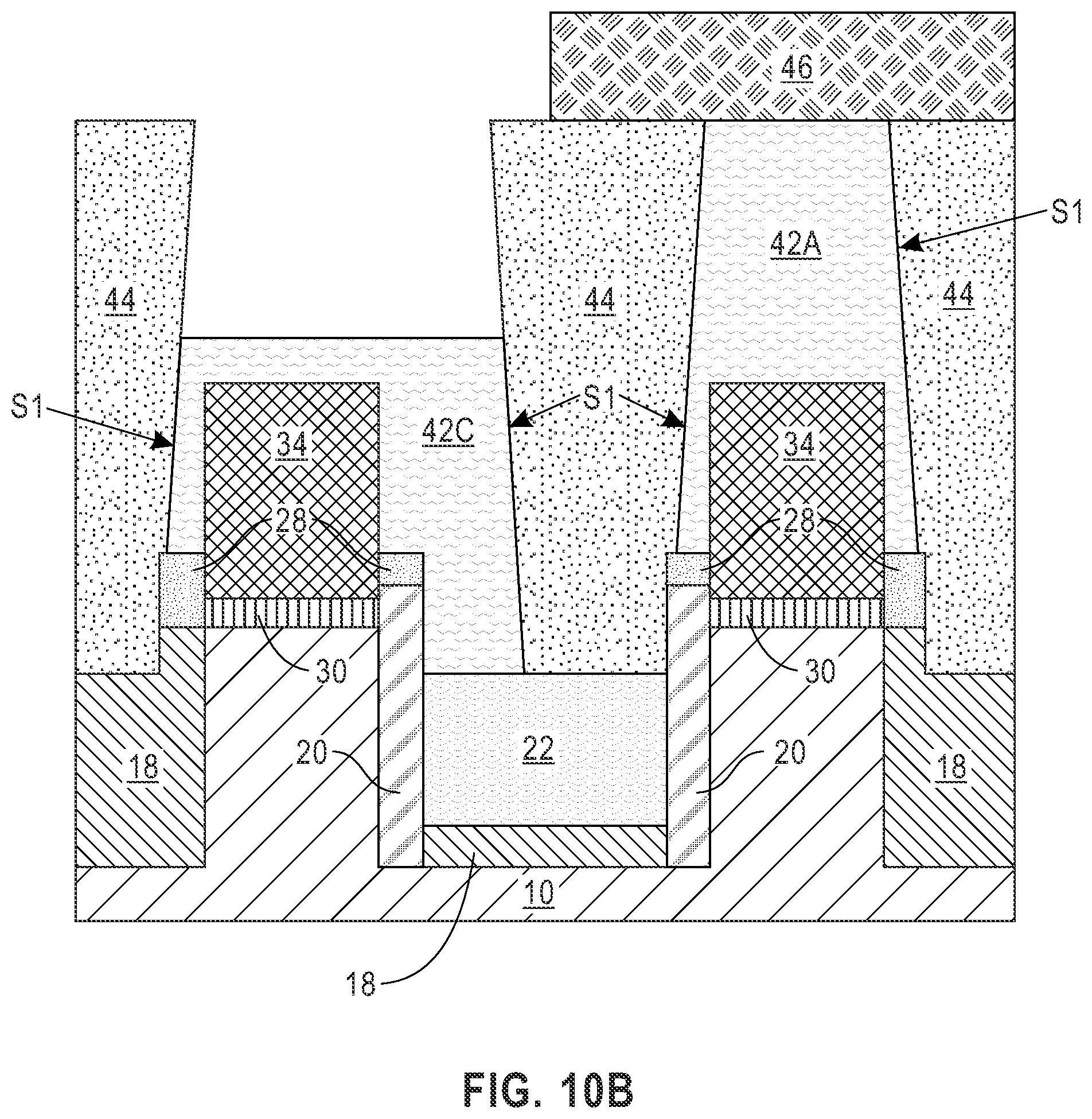 Patent US12426338 Figure 17 – Buried power rail with robust connection to a wrap around contact