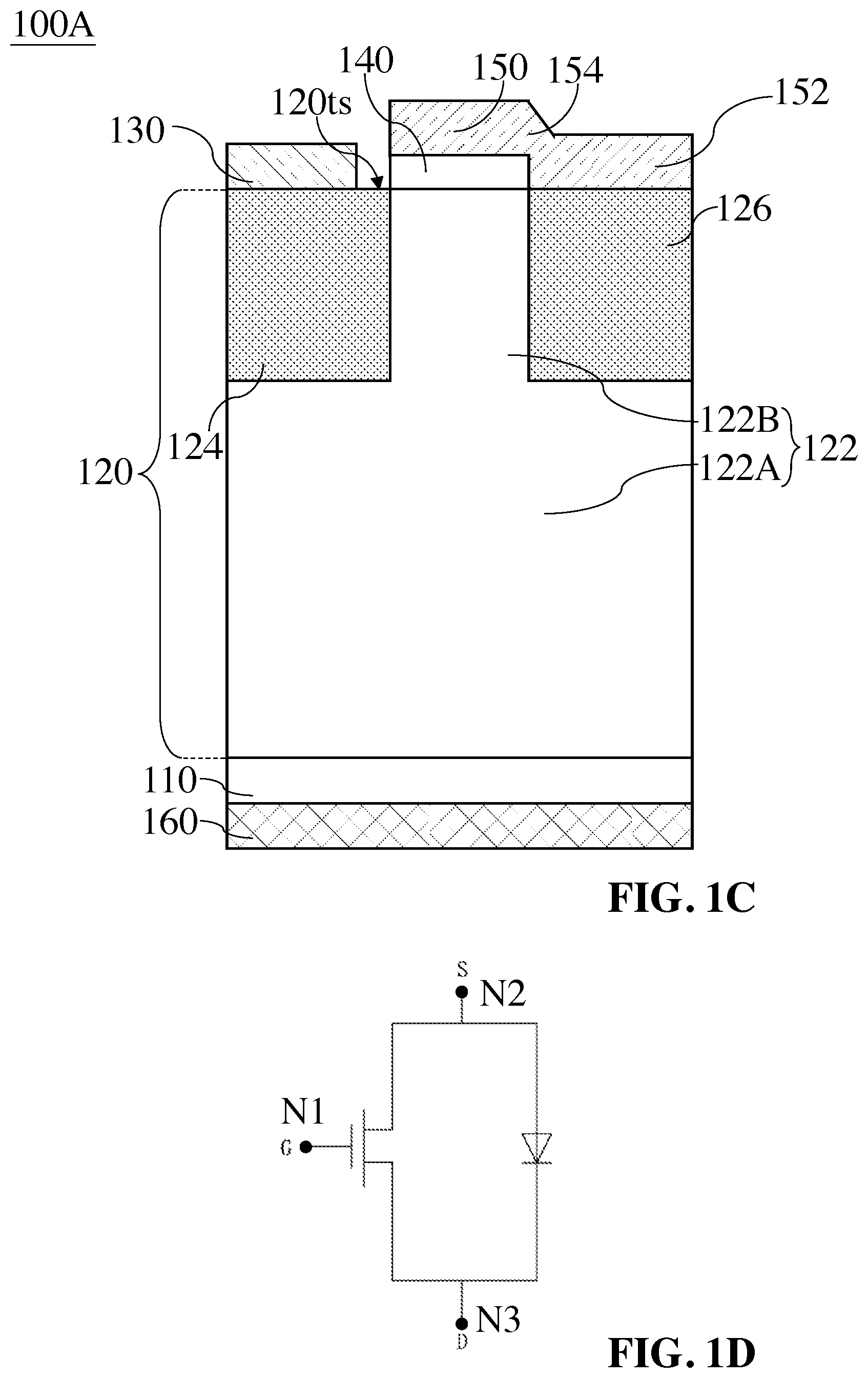 Patent US12426345 Figure 2 – Nitride-based semiconductor device and method for manufacturing the same
