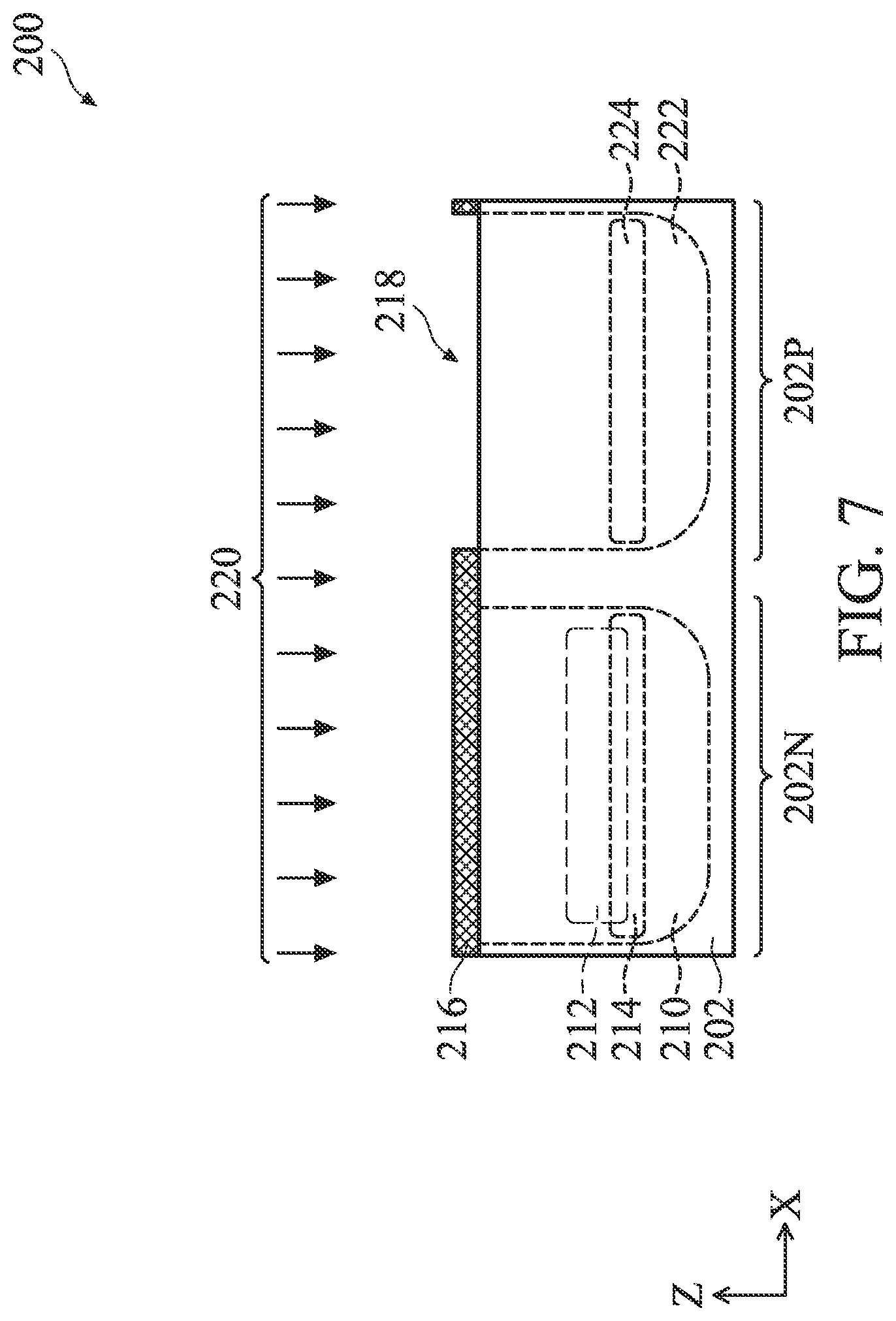 Patent US12426347 Figure 10 – Multi-gate transistor channel height adjustment
