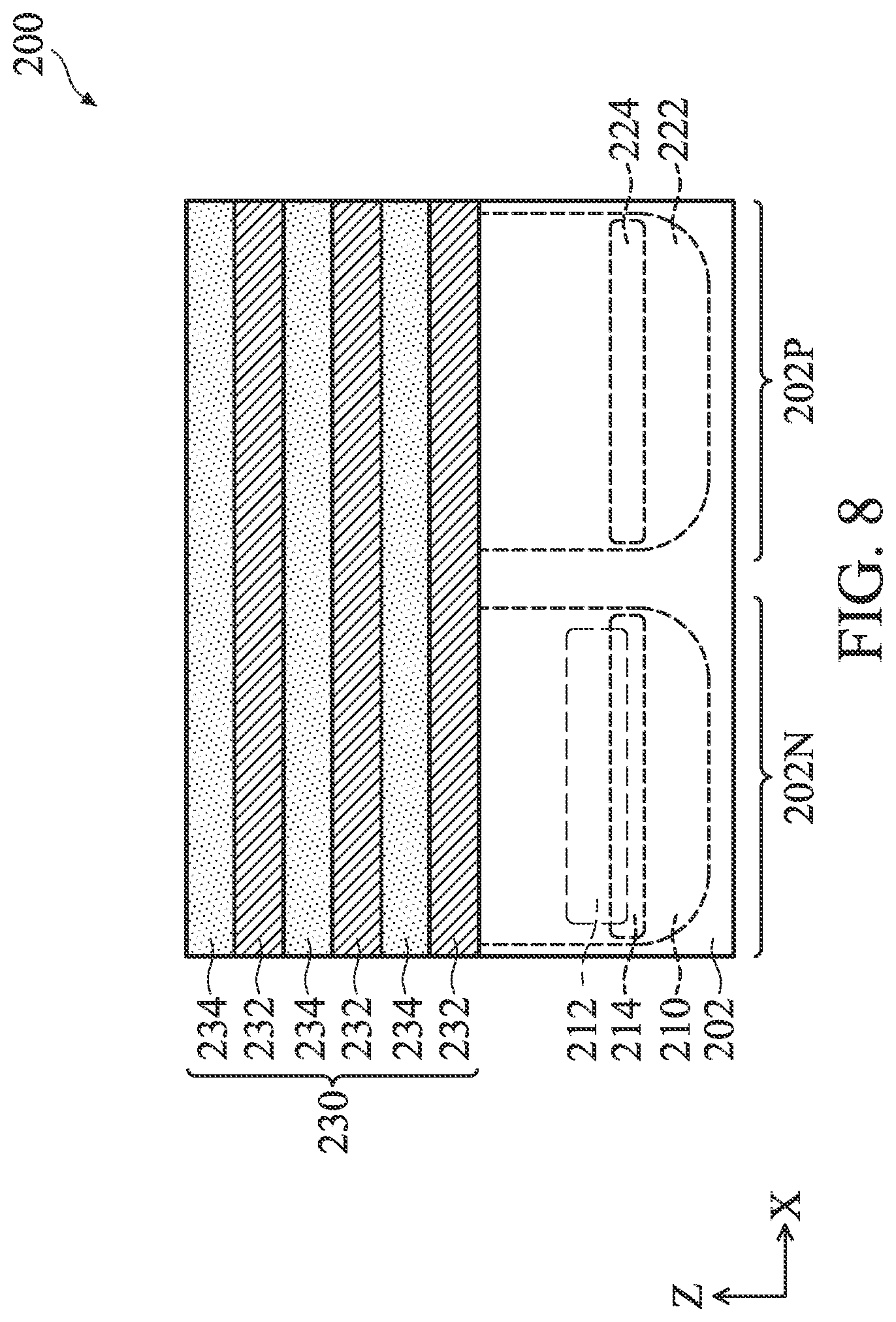 Patent US12426347 Figure 11 – Multi-gate transistor channel height adjustment