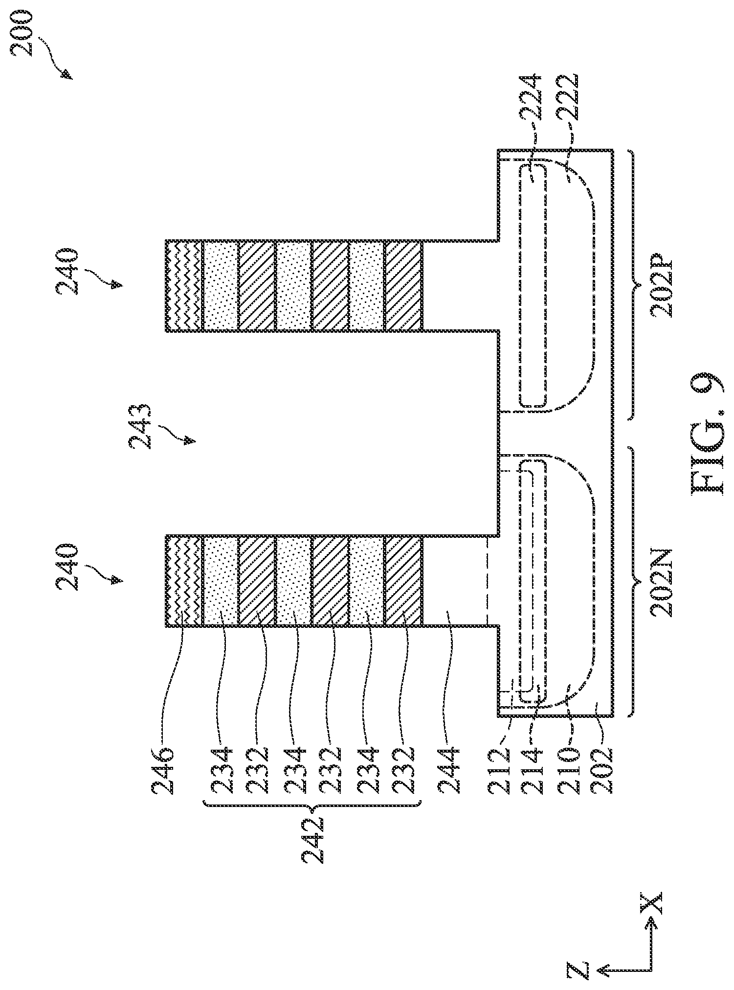 Patent US12426347 Figure 12 – Multi-gate transistor channel height adjustment