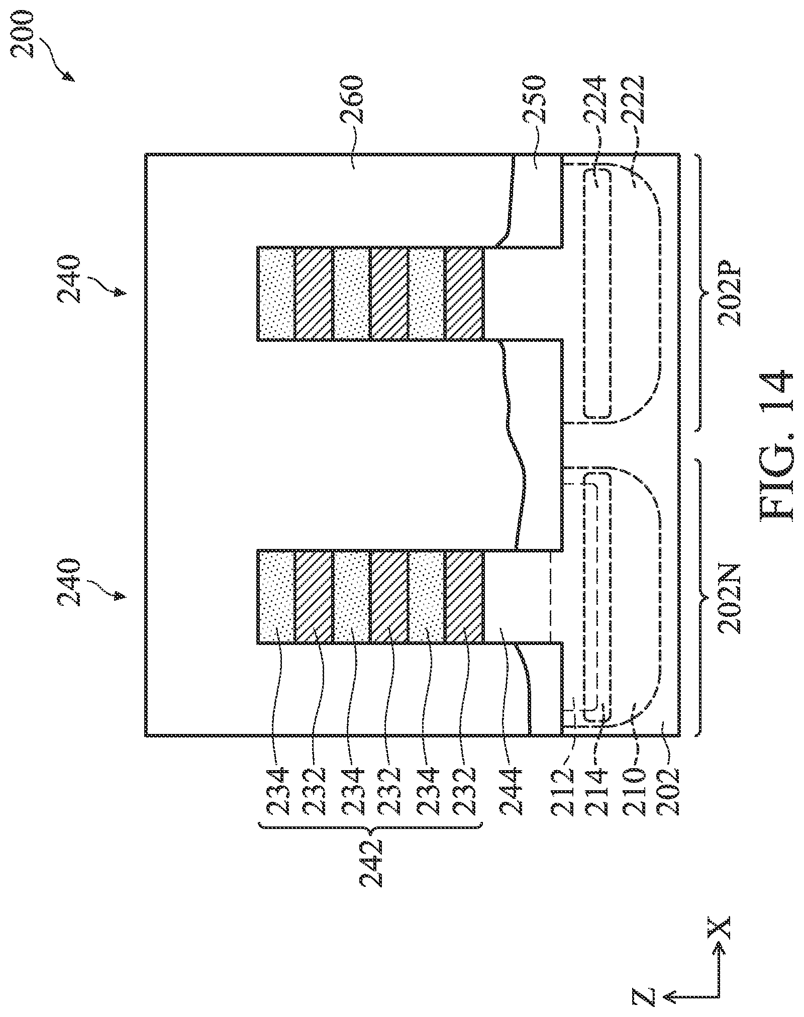 Patent US12426347 Figure 17 – Multi-gate transistor channel height adjustment