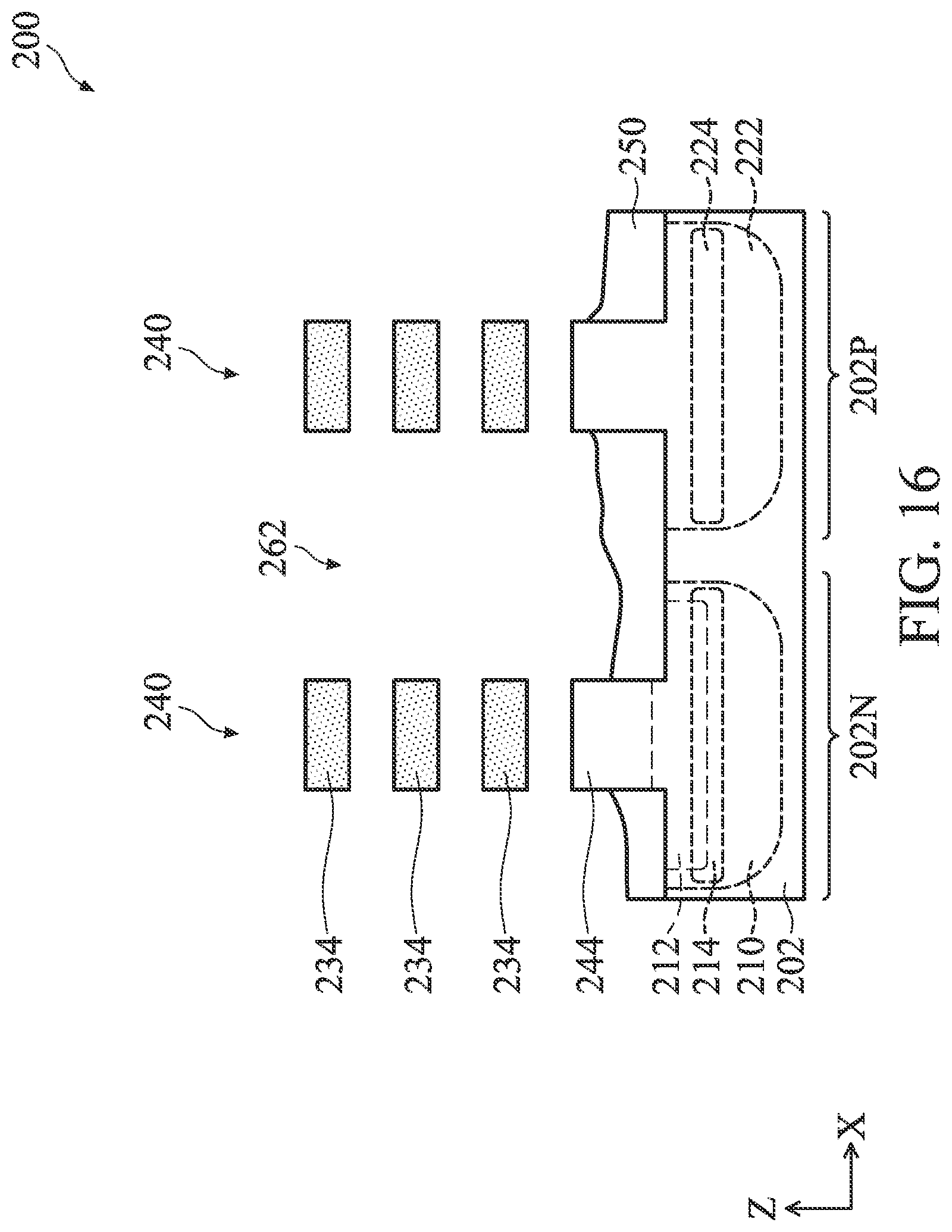 Patent US12426347 Figure 19 – Multi-gate transistor channel height adjustment