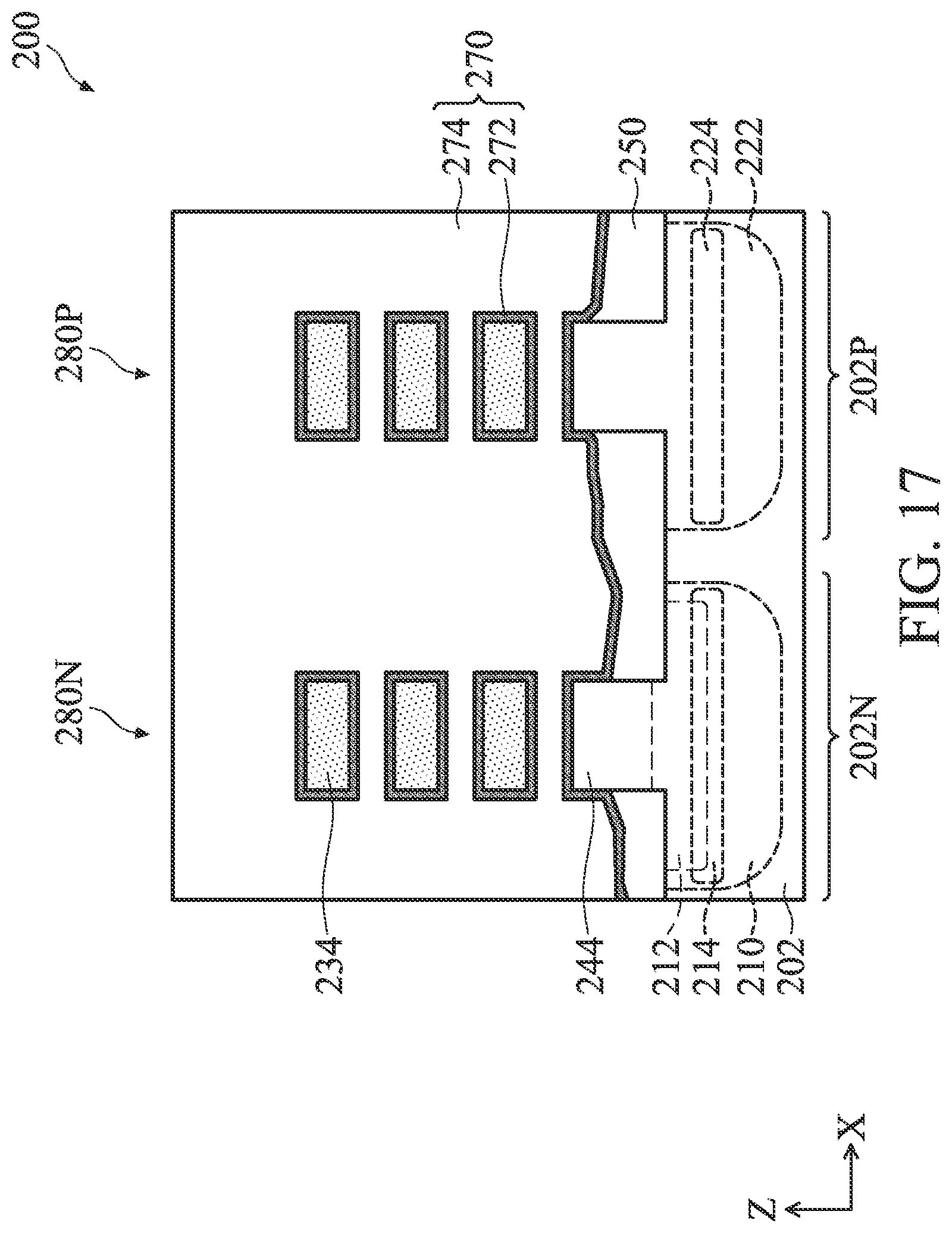 Patent US12426347 Figure 20 – Multi-gate transistor channel height adjustment