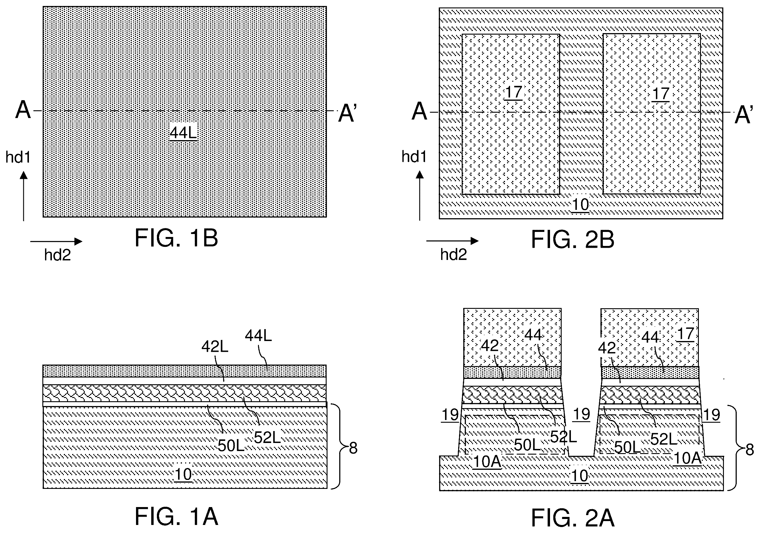 Patent US12426354 Figure 1 – Field effect transistors with reduced gate fringe area and method of making the same