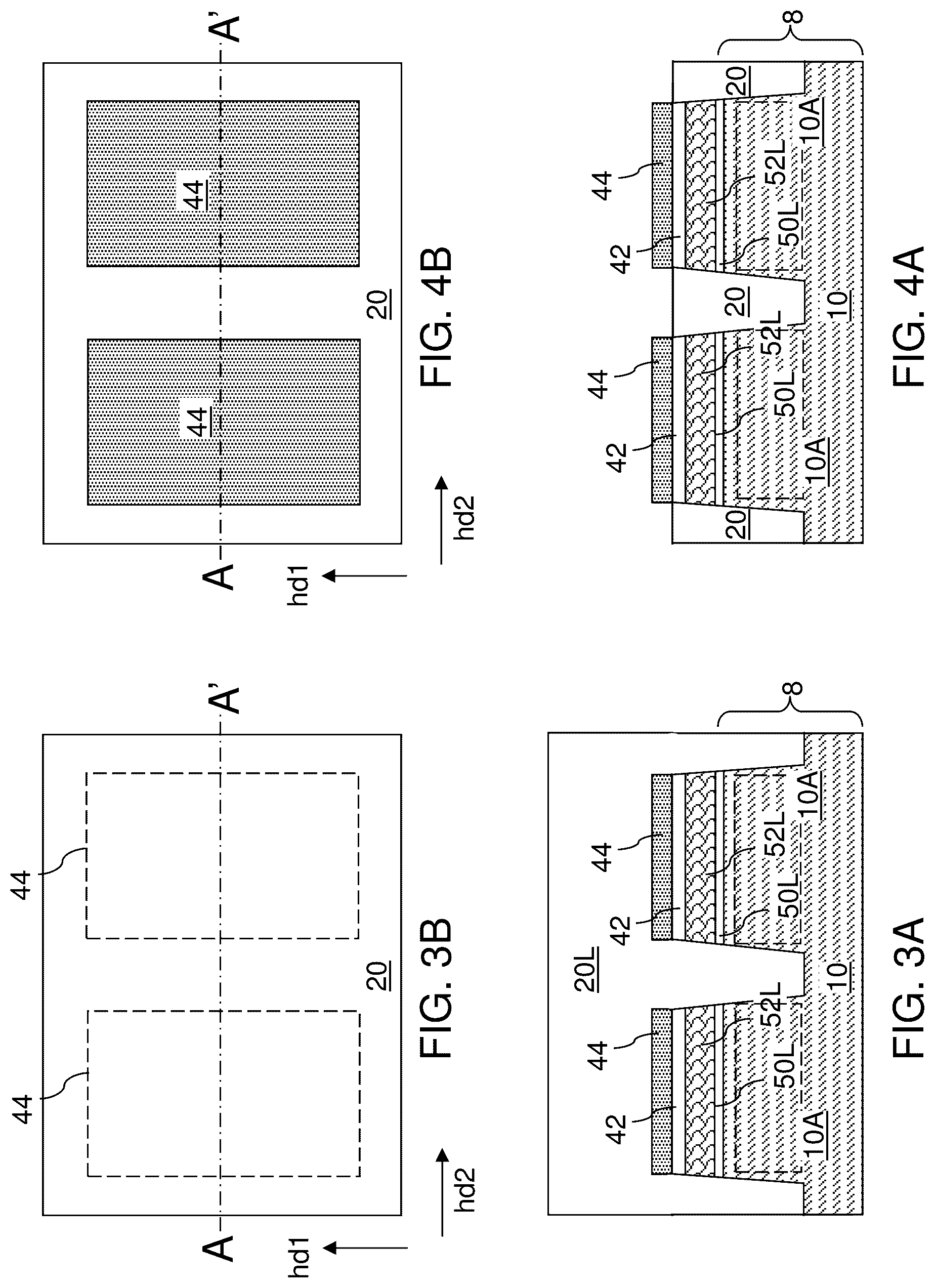 Patent US12426354 Figure 2 – Field effect transistors with reduced gate fringe area and method of making the same