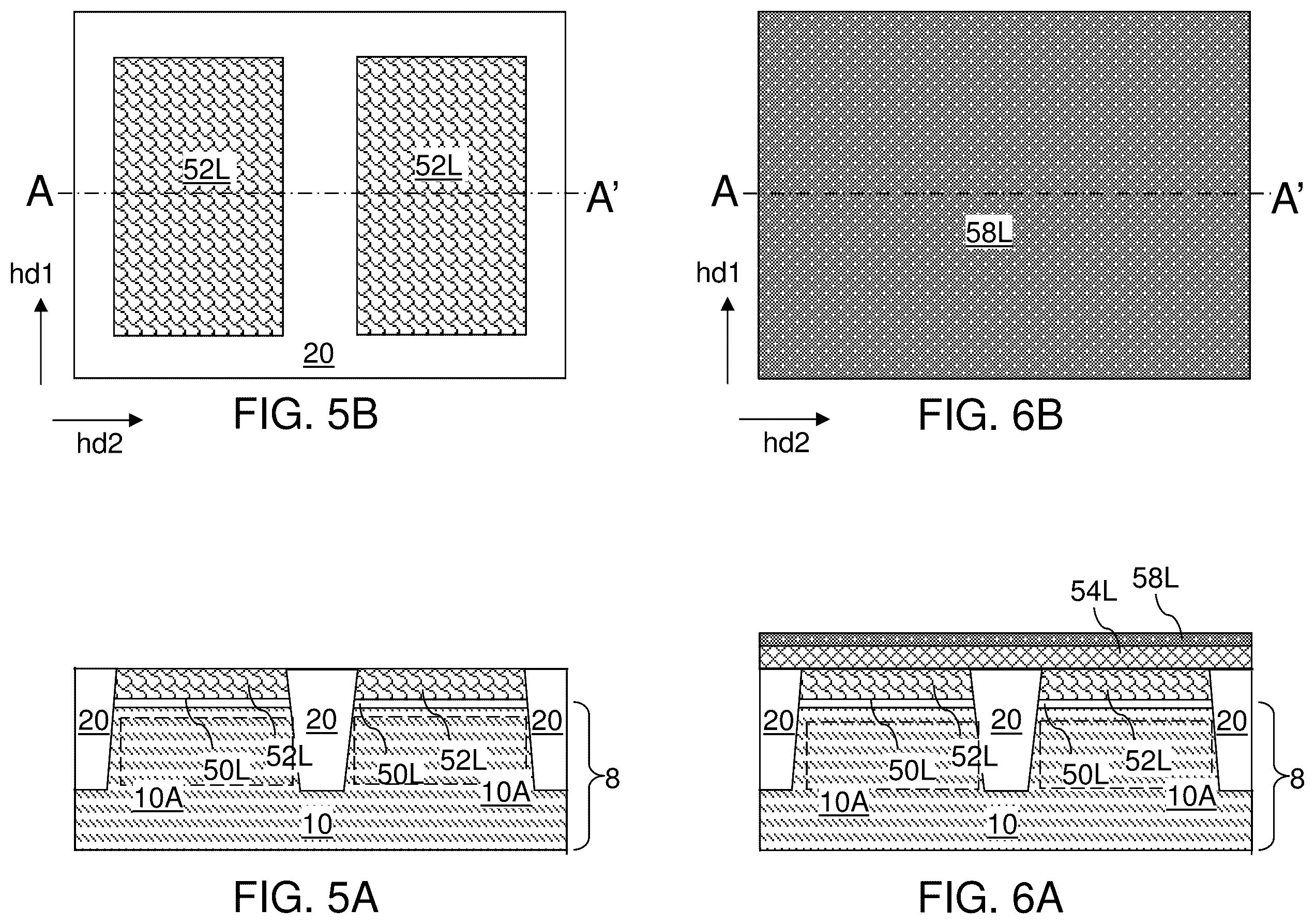Patent US12426354 Figure 3 – Field effect transistors with reduced gate fringe area and method of making the same