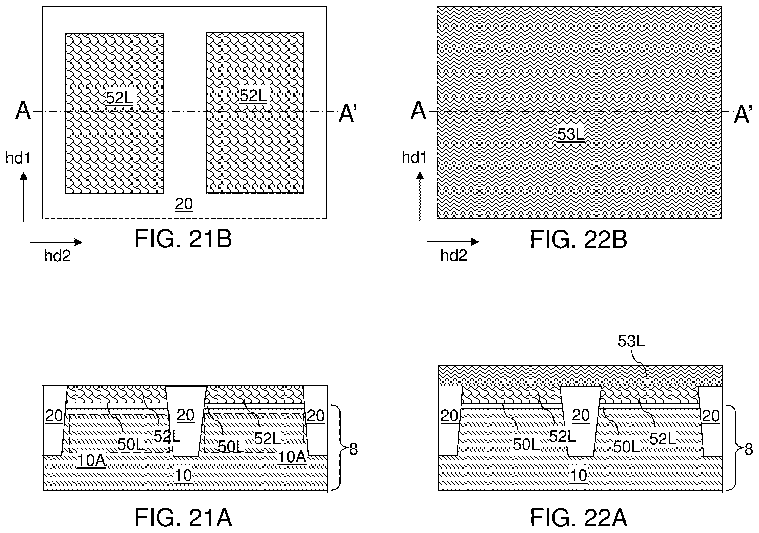 Patent US12426354 Figure 19 – Field effect transistors with reduced gate fringe area and method of making the same