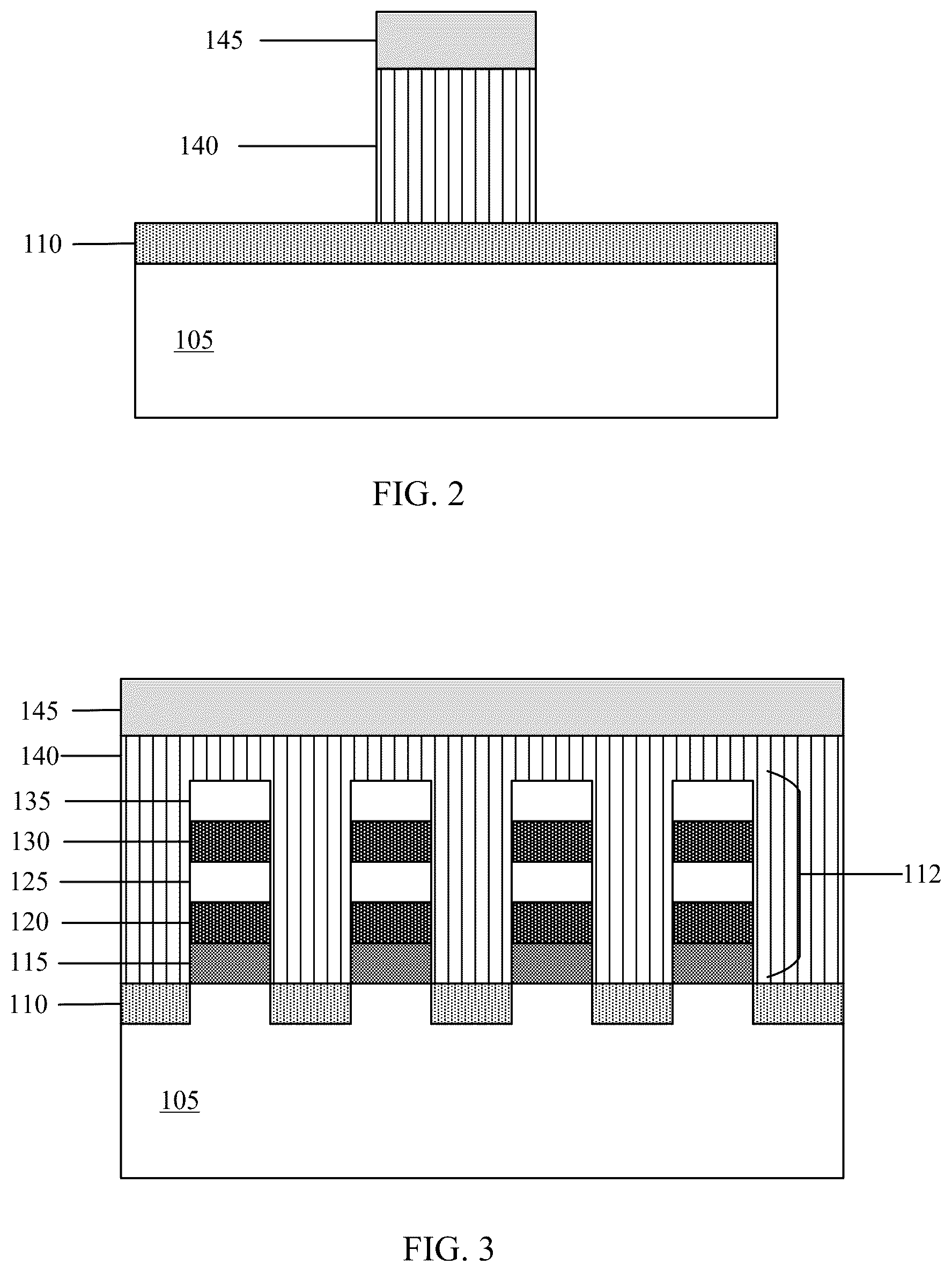 Patent US12426355 Figure 2 – Integration of stacked nanosheets and FINFET that overhangs a bottom spacer