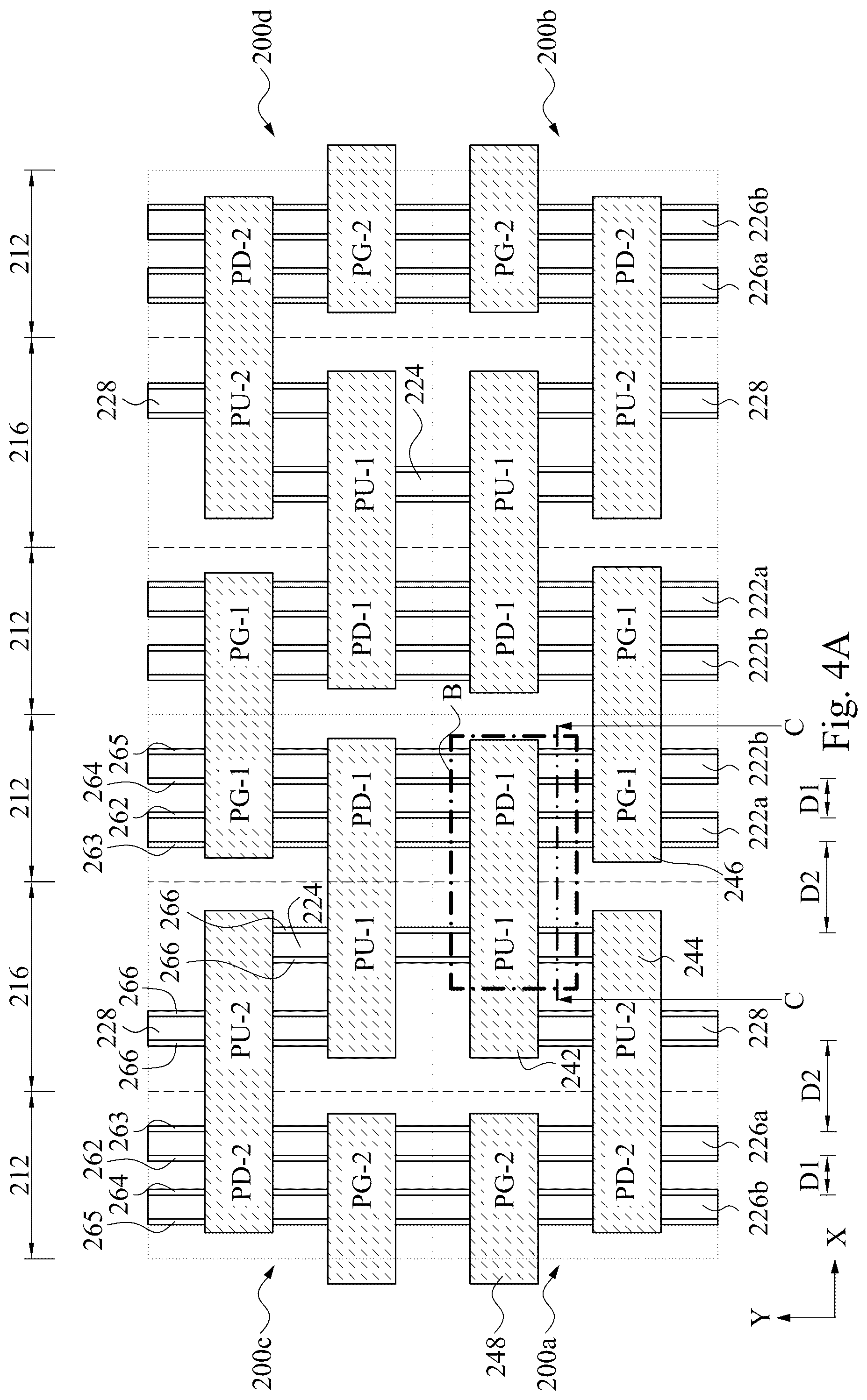 Patent US12426358 Figure 6 – Semiconductor device having epitaxy source/drain regions