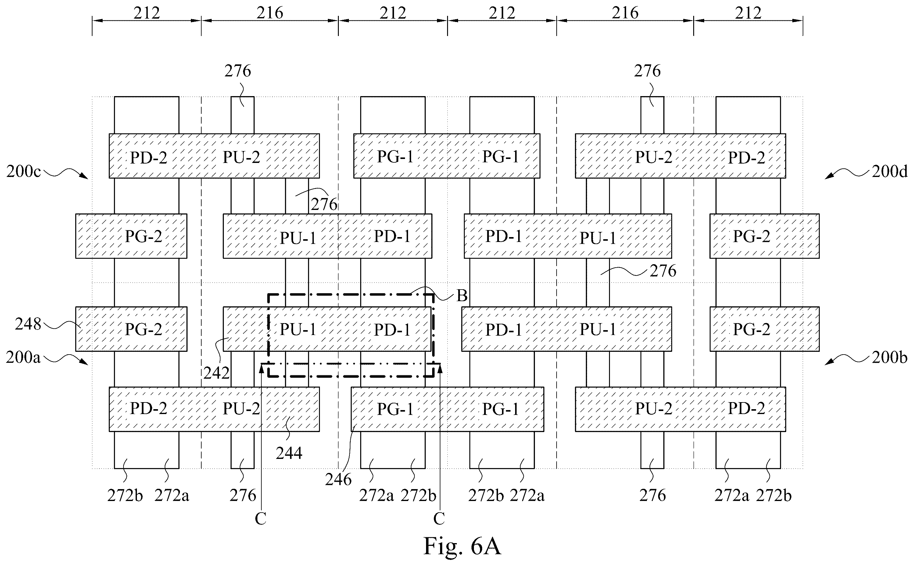 Patent US12426358 Figure 11 – Semiconductor device having epitaxy source/drain regions