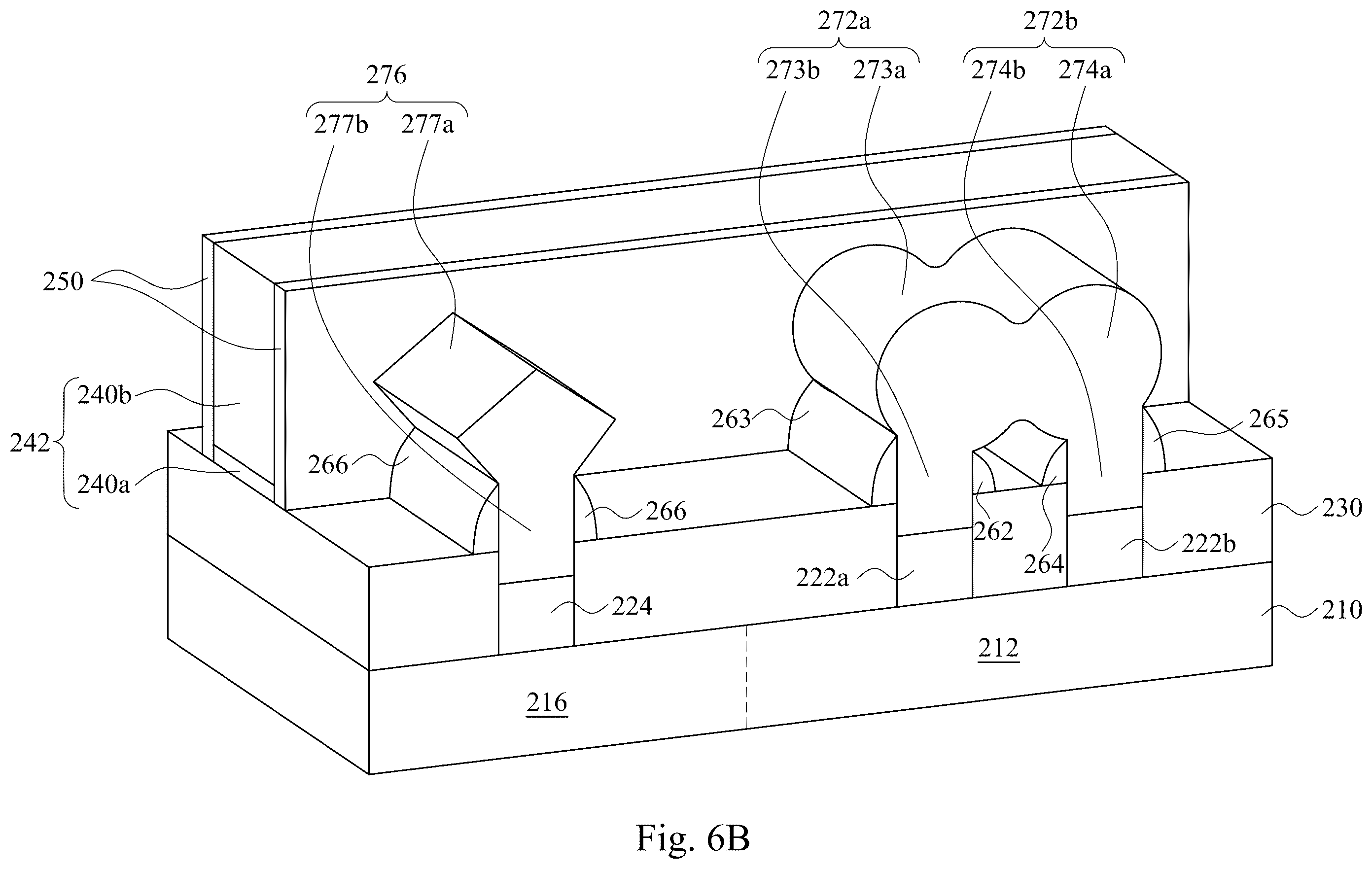Patent US12426358 Figure 12 – Semiconductor device having epitaxy source/drain regions