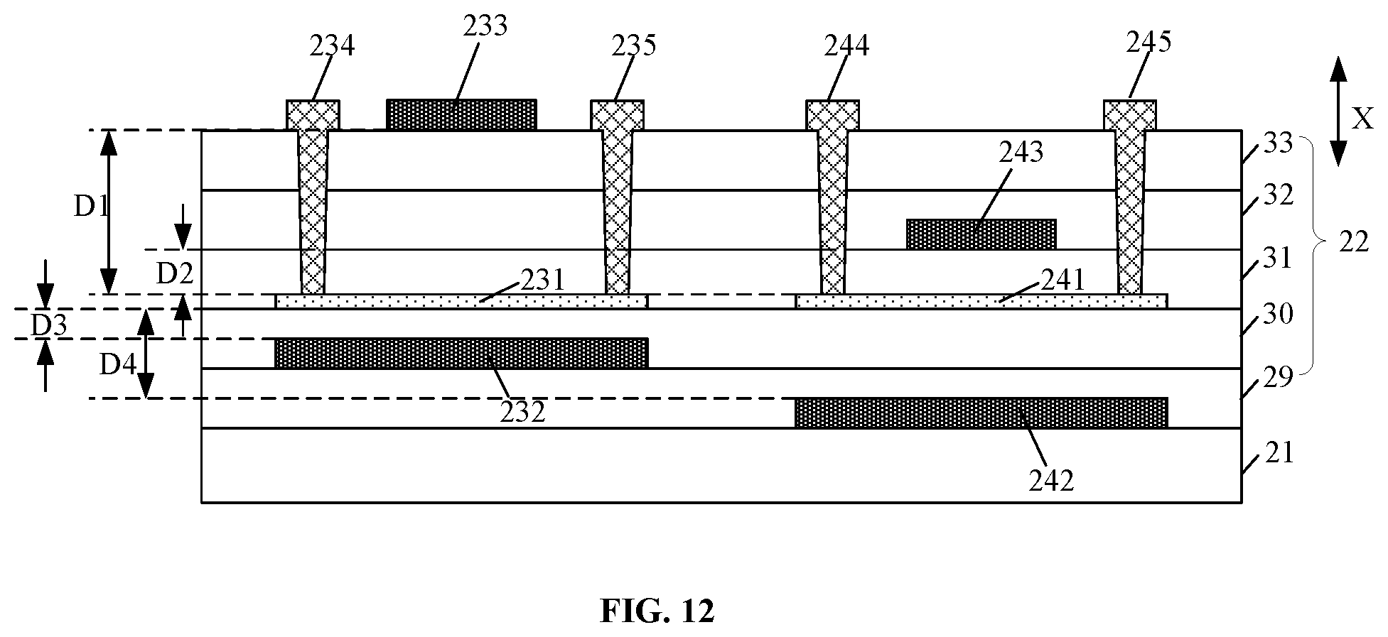 Patent US12426372 Figure 6 – Display panel and electronic device