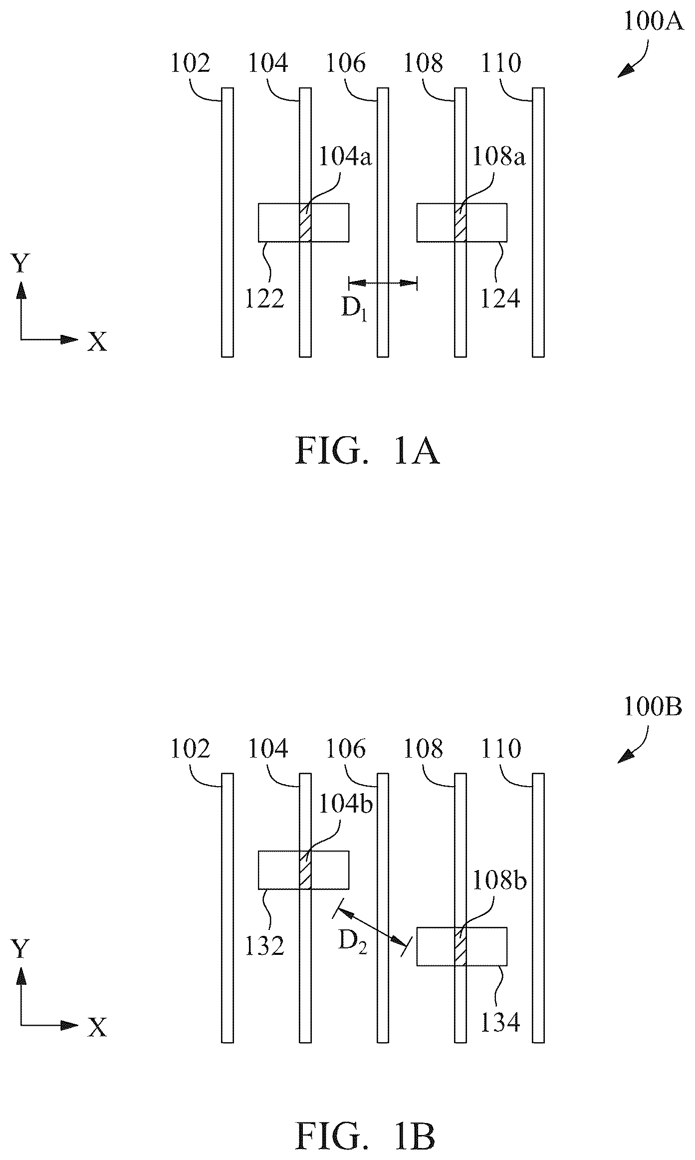 Patent US12426380 — Integrated circuit having angled conductive feature — Figure 1