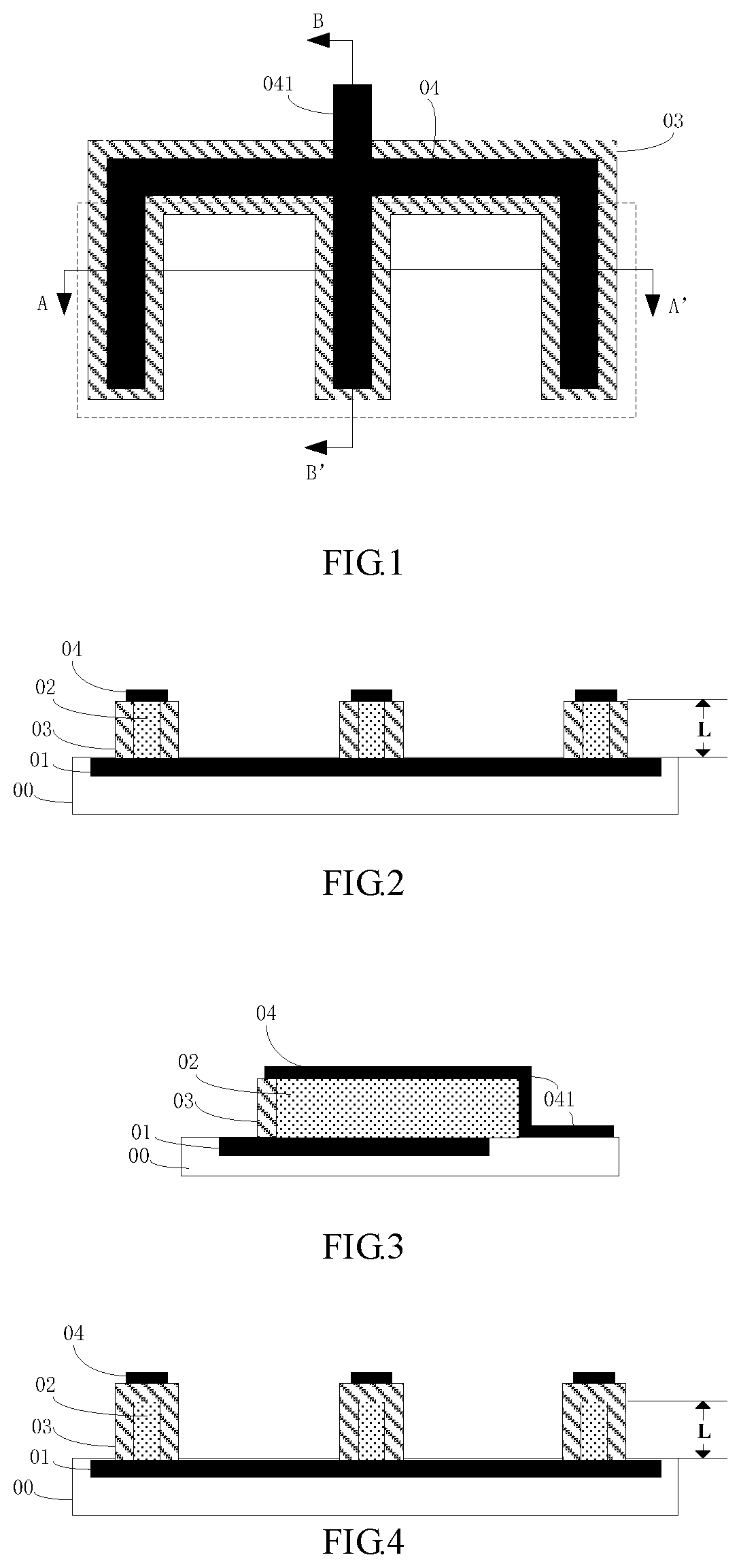 Patent US12426389 Figure 1 – Infrared detector having vertical sidewall sensitive layer and manufacturing method thereof