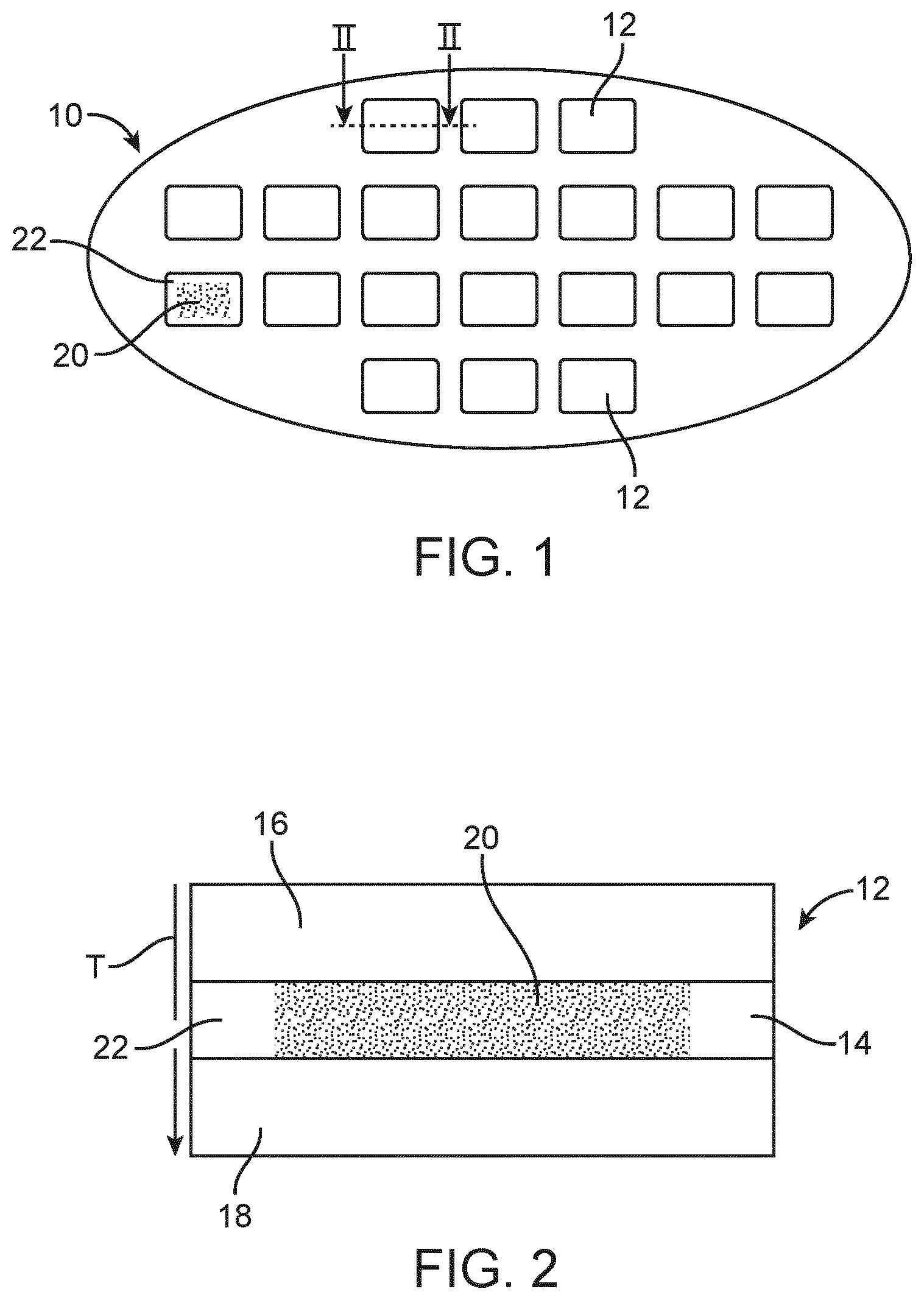 Patent US12426404 — Method of laser treatment of a semiconductor wafer comprising AlGaInP-LEDs to increase their light generating efficiency — Figure 1