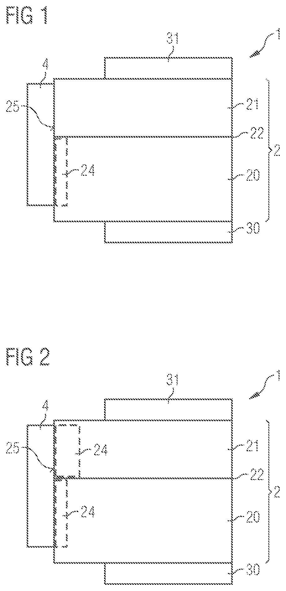 Patent US12426408 — Optoelectronic semiconductor component — Figure 1