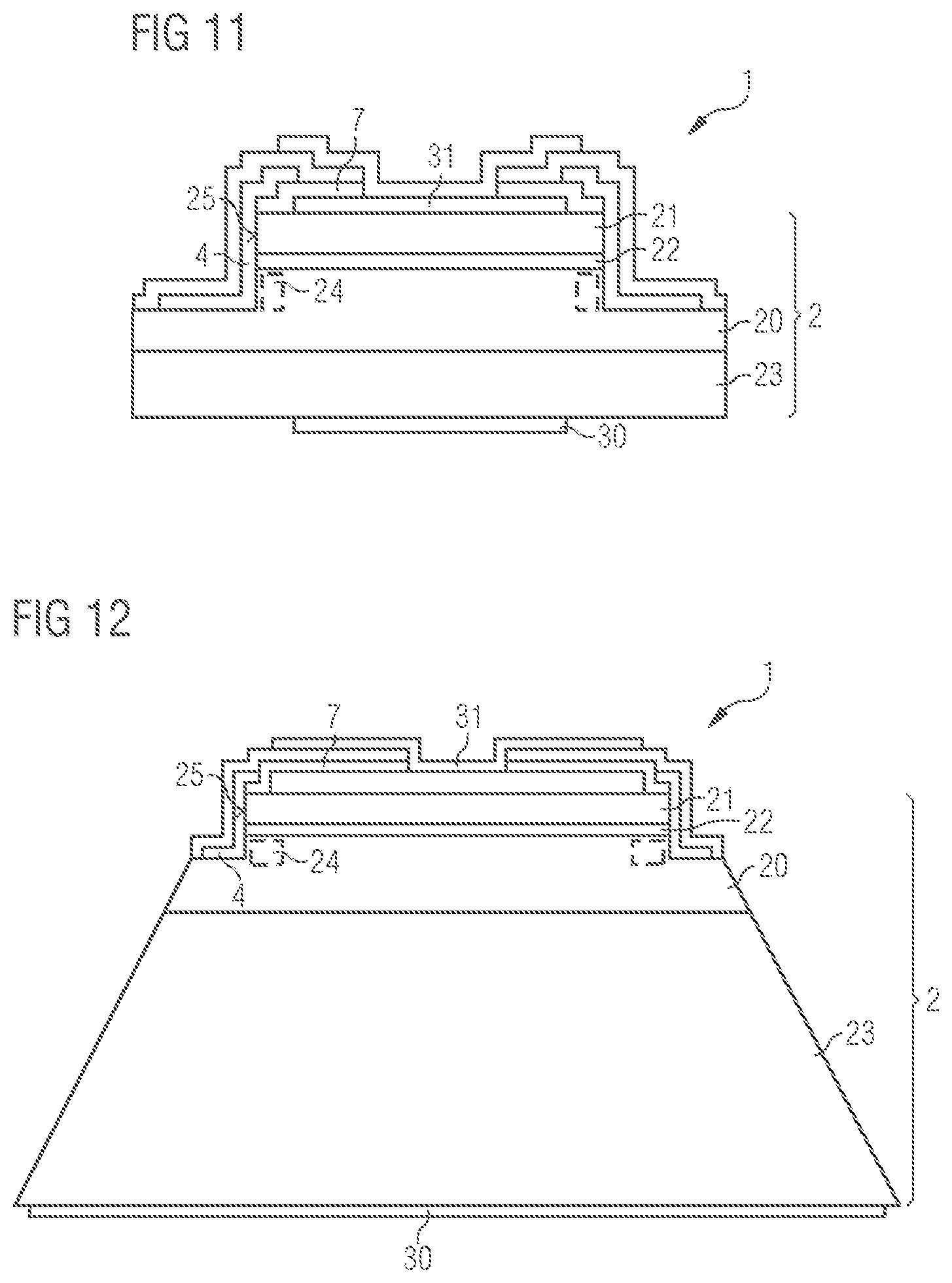 Patent US12426408 Figure 7 – Optoelectronic semiconductor component