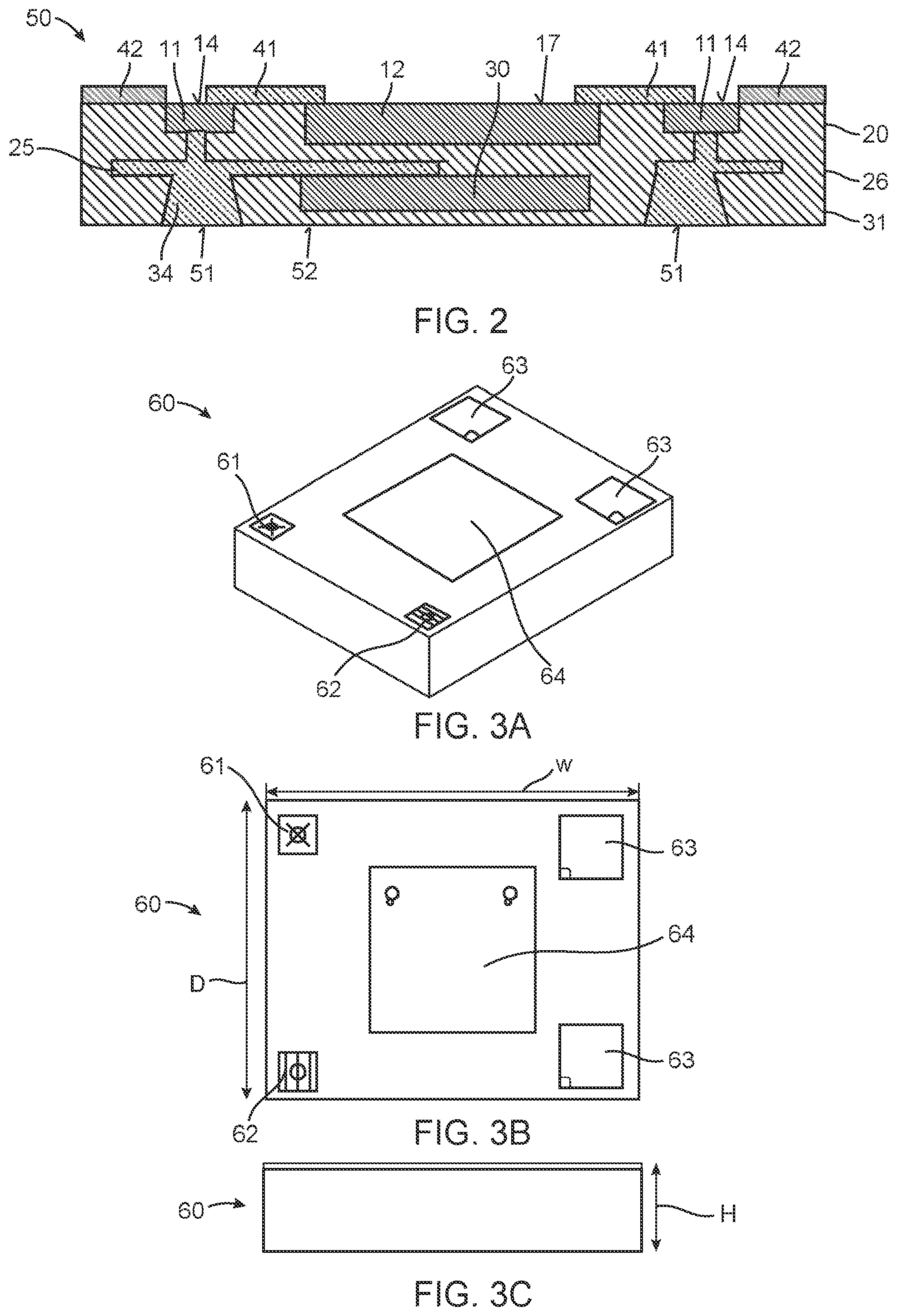 Patent US12426417 Figure 3 – Optoelectronic device with light emitter and detector and method for manufacturing an optoelectronic device
