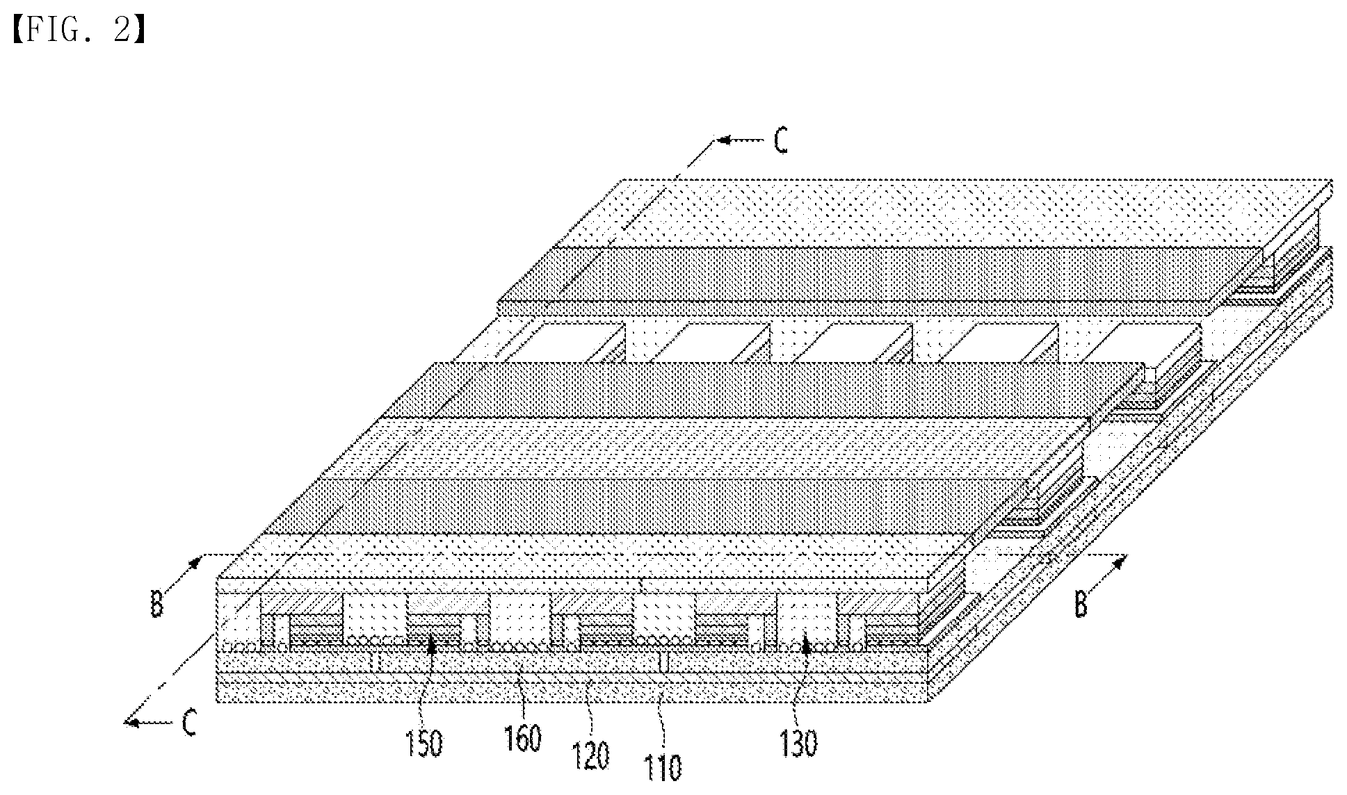 Patent US12426422 Figure 2 – Display device having support module on side surface of substrate