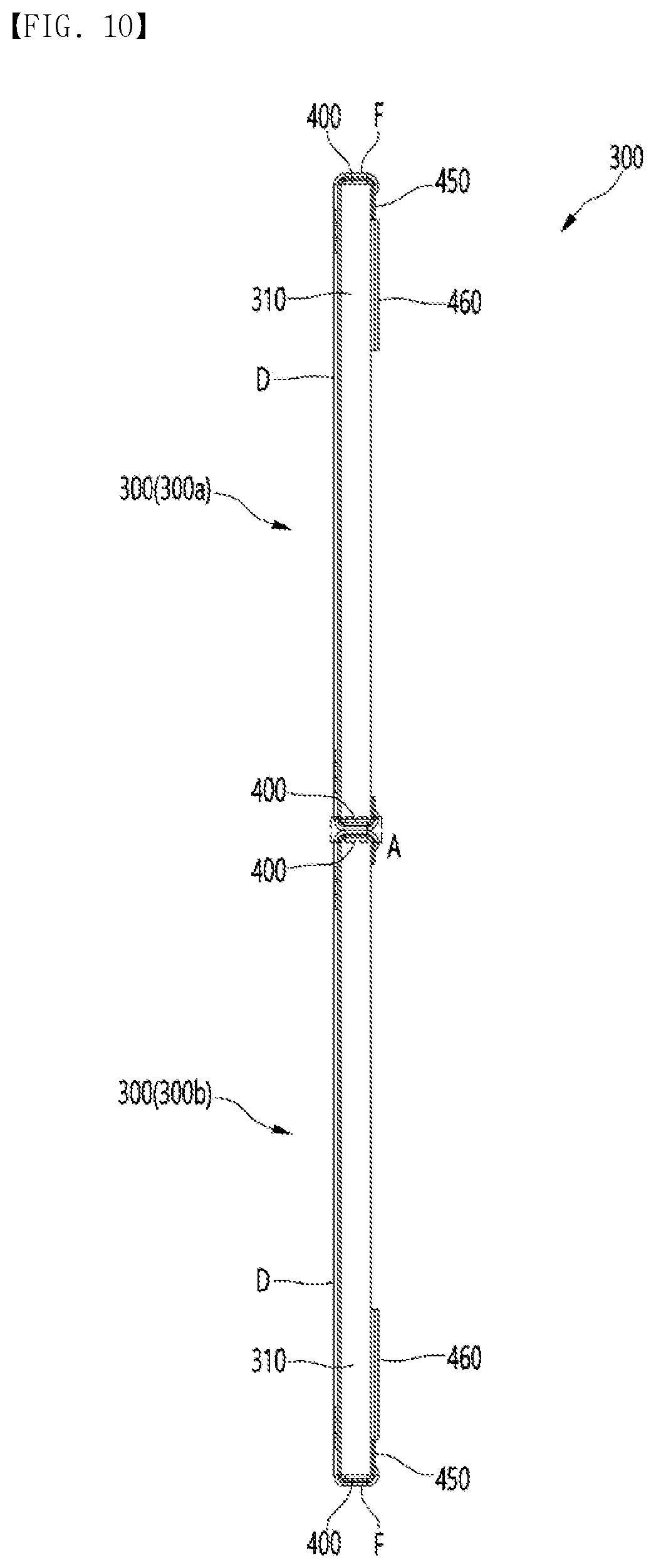 Patent US12426422 Figure 9 – Display device having support module on side surface of substrate