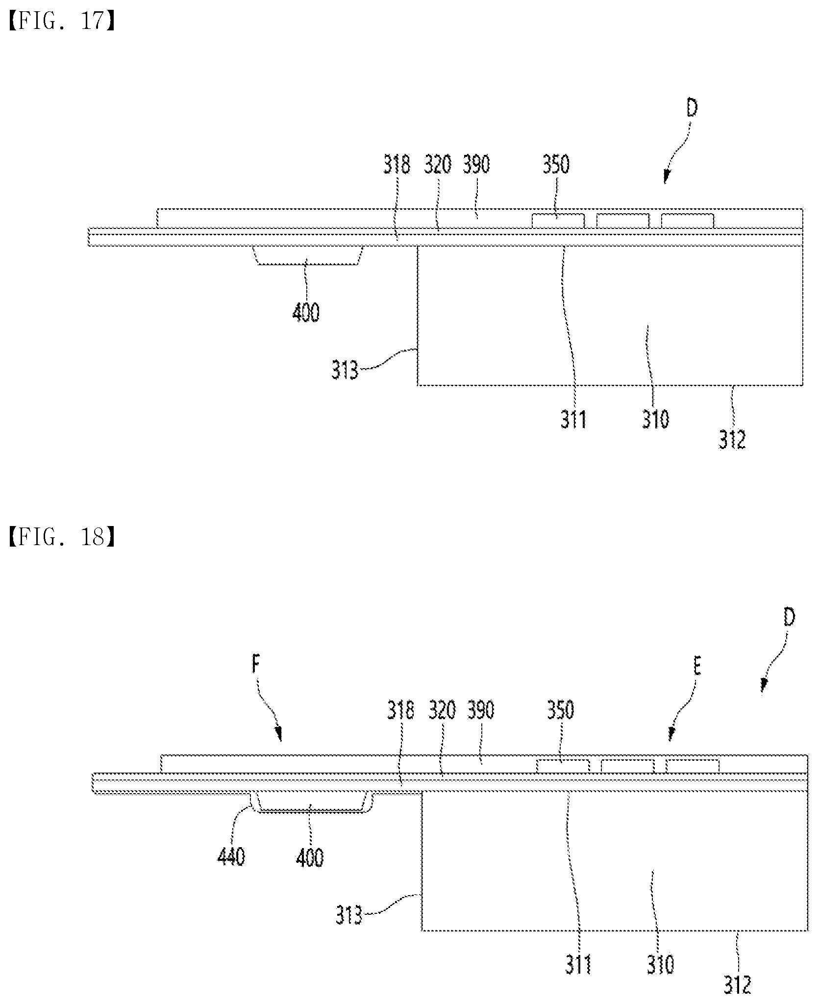 Patent US12426422 Figure 15 – Display device having support module on side surface of substrate