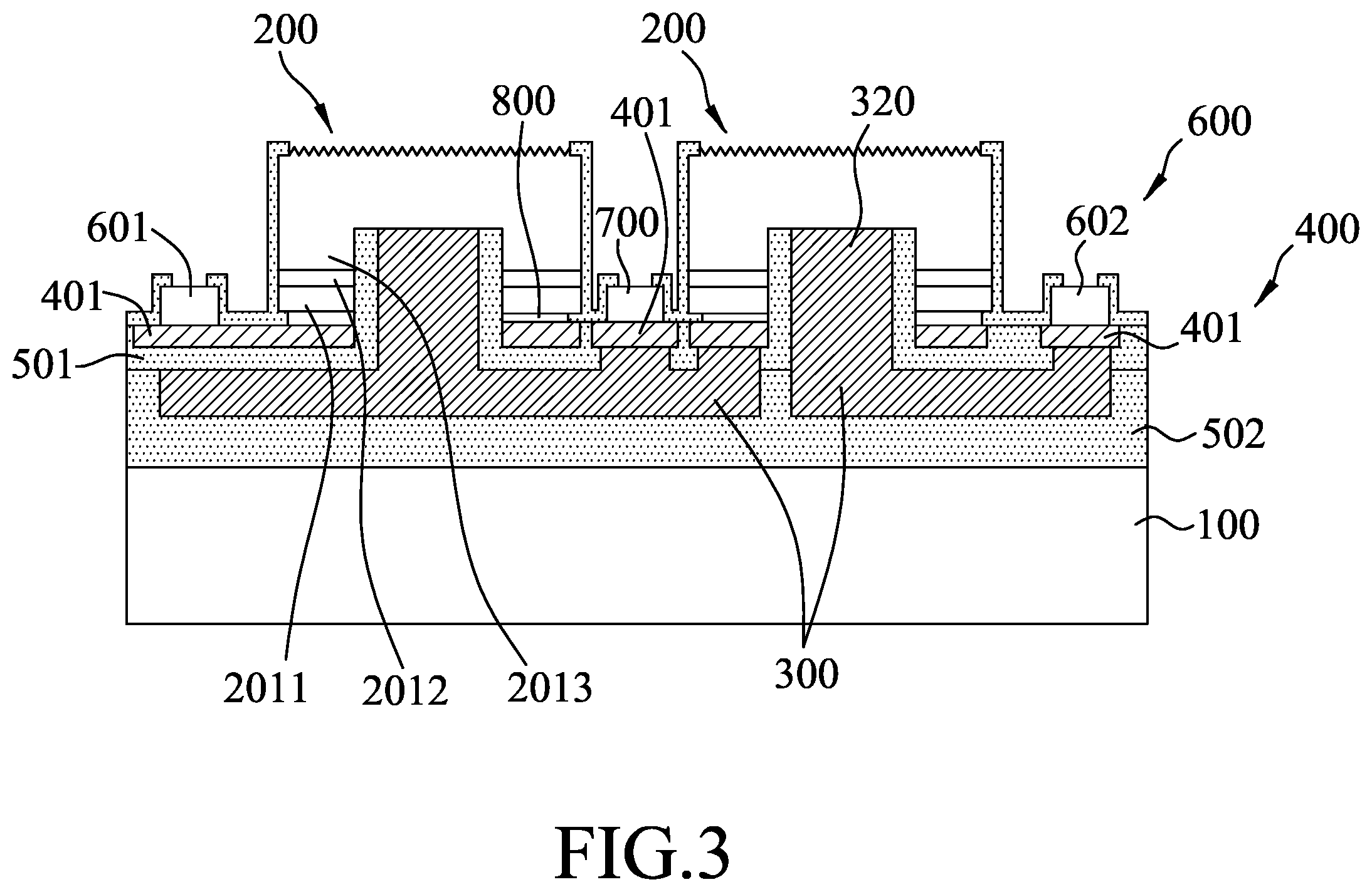 Patent US12426424 Figure 3 – Light-emitting device and method for making the same