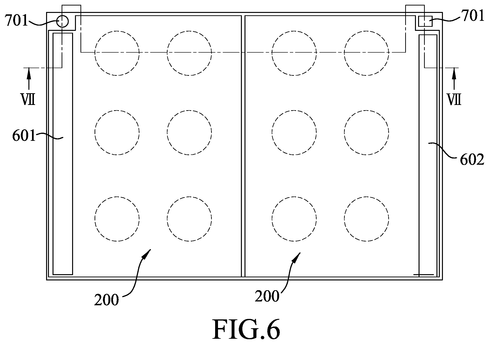 Patent US12426424 Figure 6 – Light-emitting device and method for making the same
