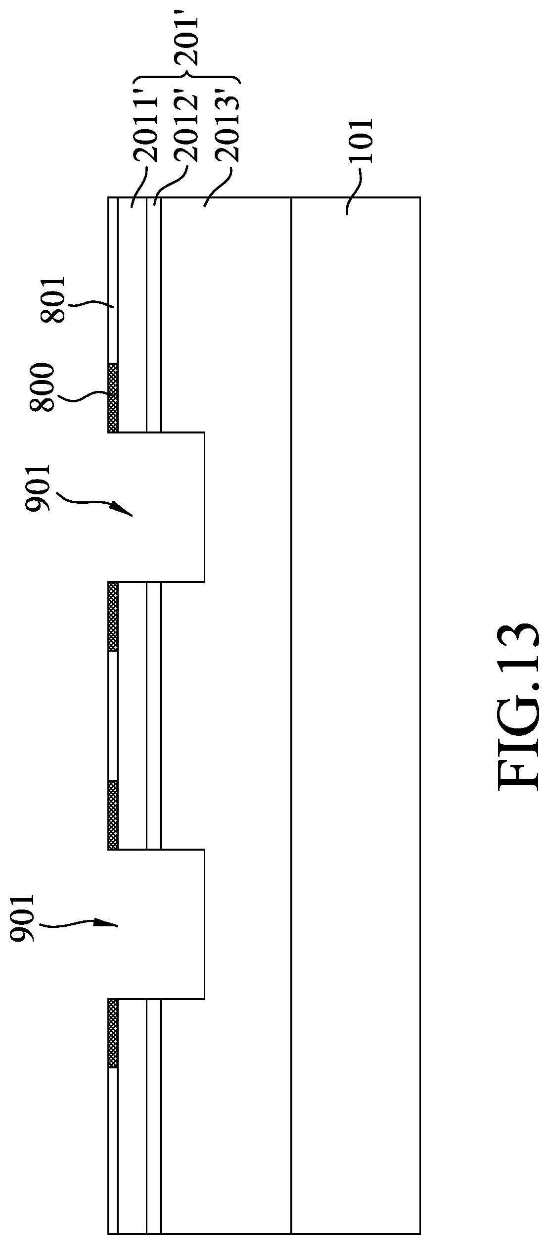 Patent US12426424 Figure 13 – Light-emitting device and method for making the same