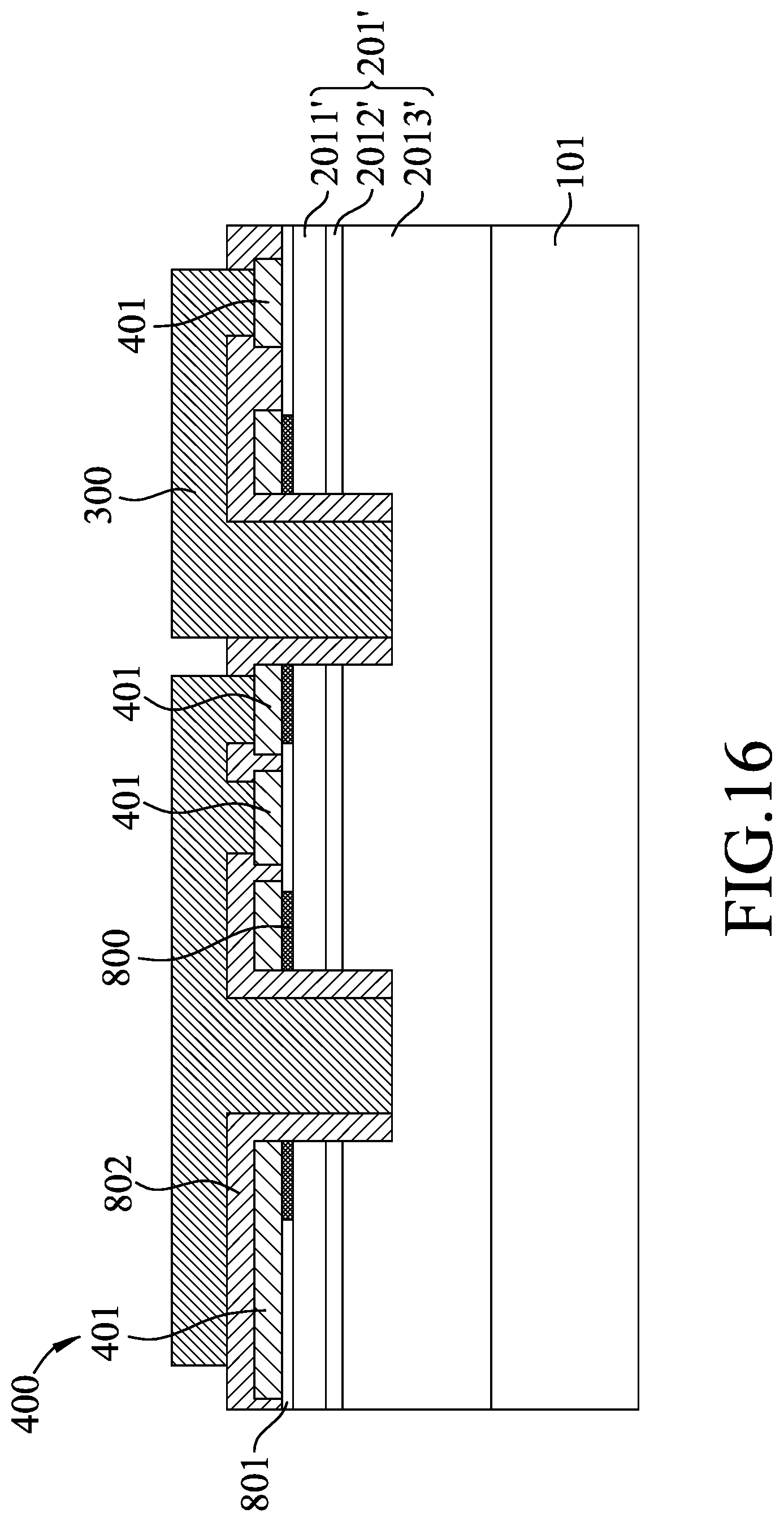 Patent US12426424 Figure 16 – Light-emitting device and method for making the same