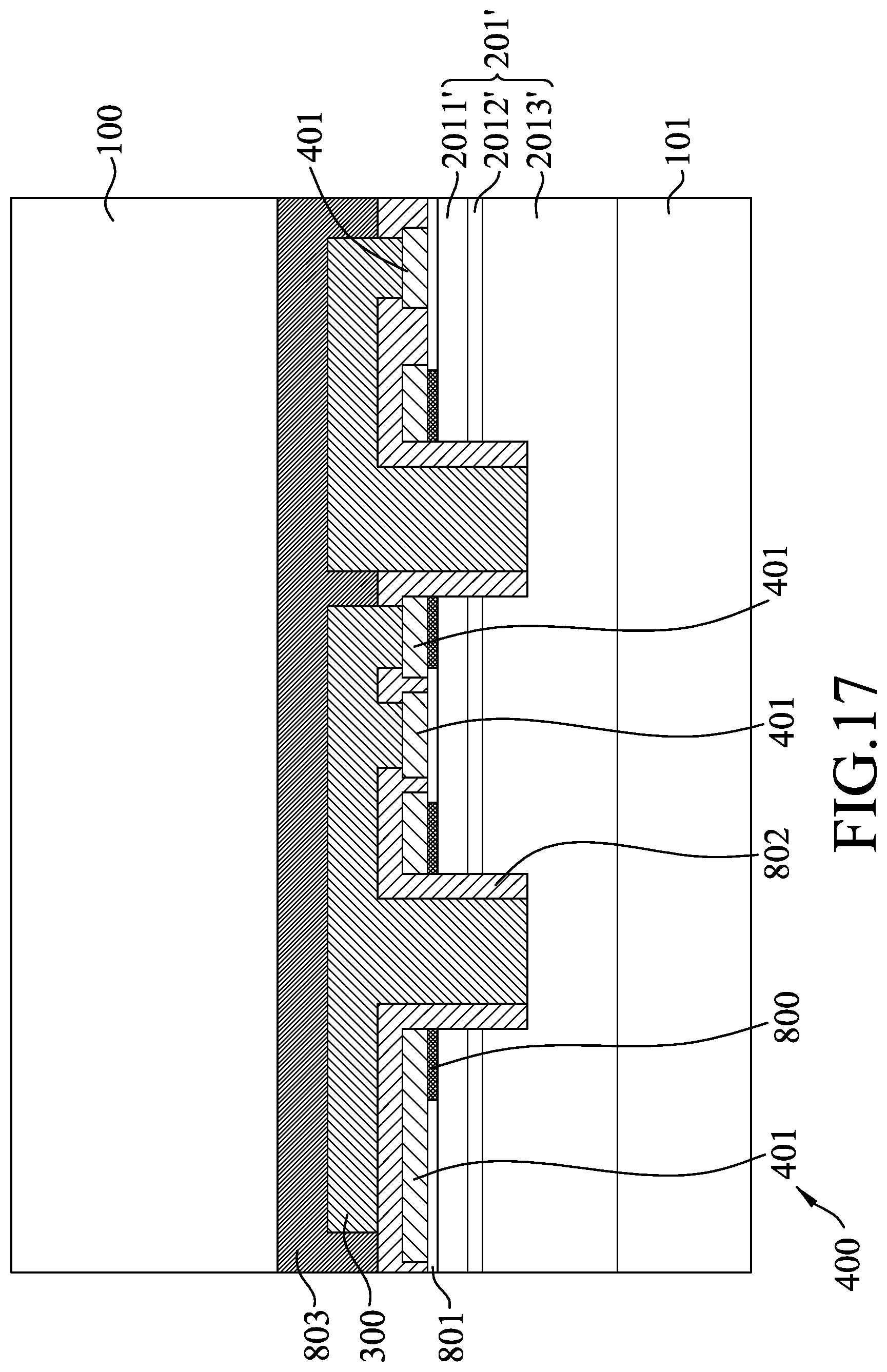 Patent US12426424 Figure 17 – Light-emitting device and method for making the same