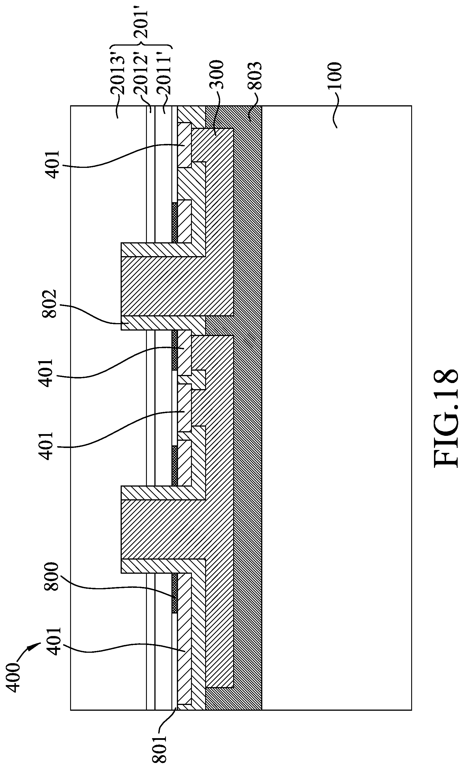 Patent US12426424 Figure 18 – Light-emitting device and method for making the same