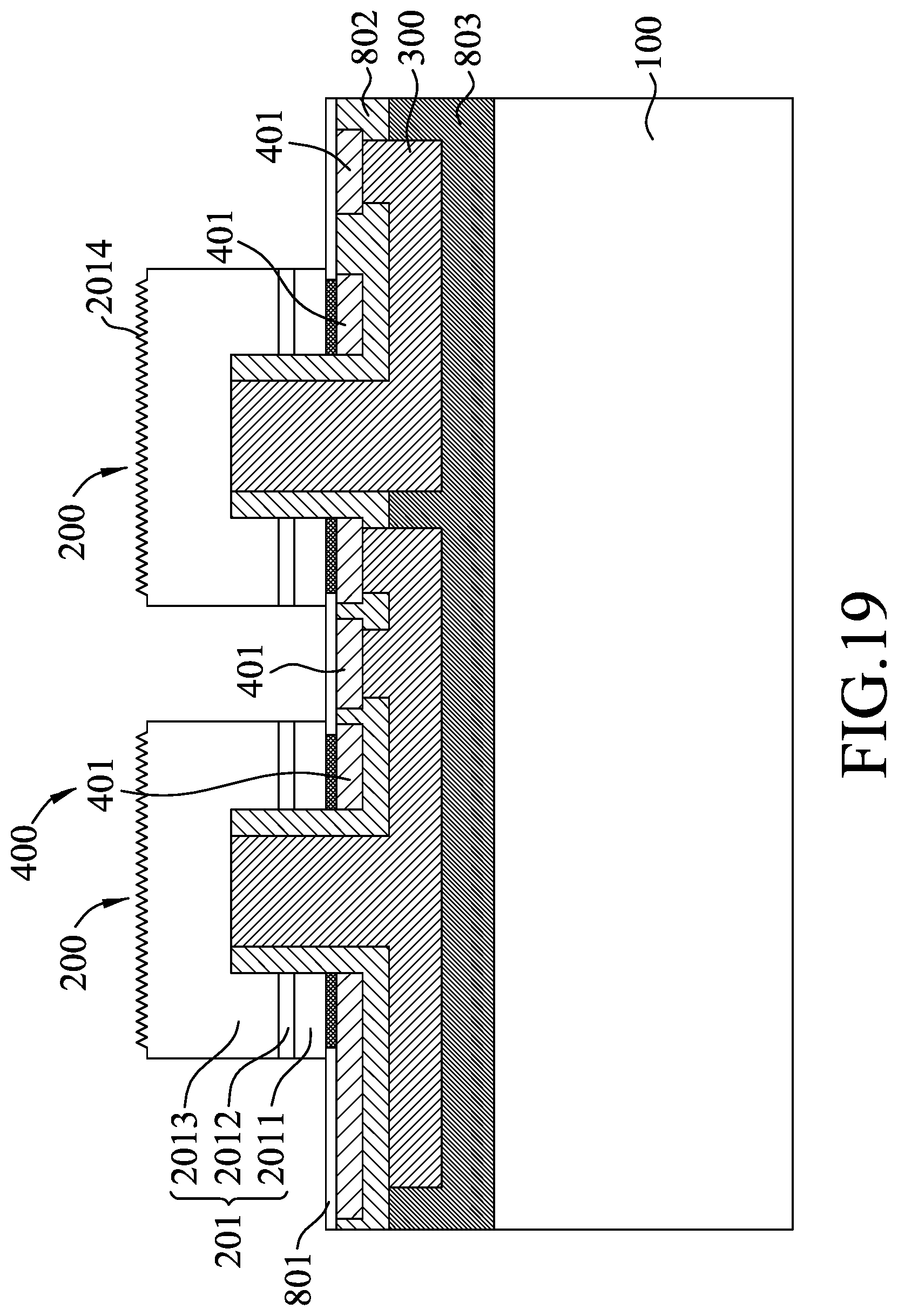 Patent US12426424 Figure 19 – Light-emitting device and method for making the same