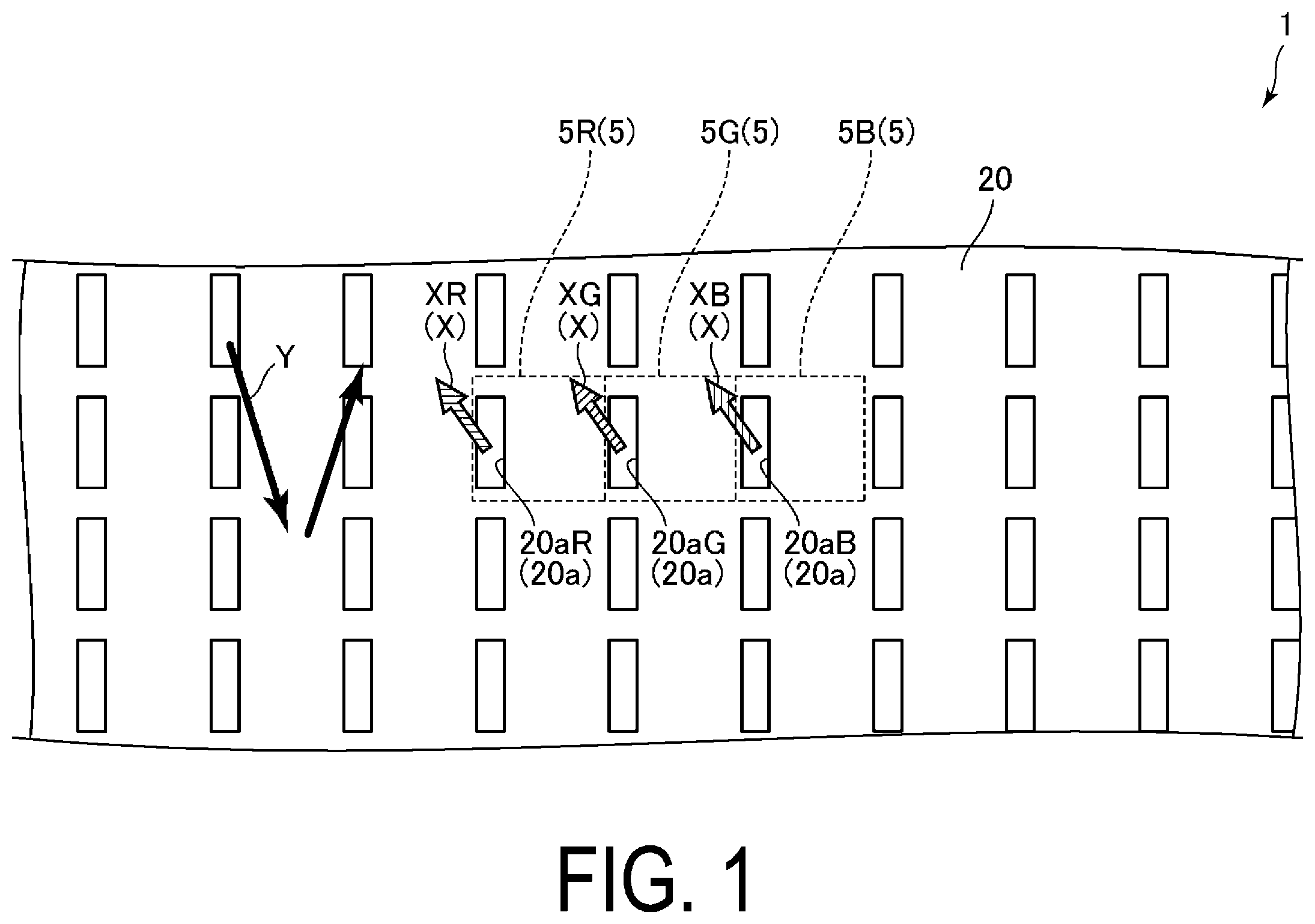 Patent US12426430 Figure 1 – Display device that improves light extraction efficiency from light emitting element by functioning as a mirror