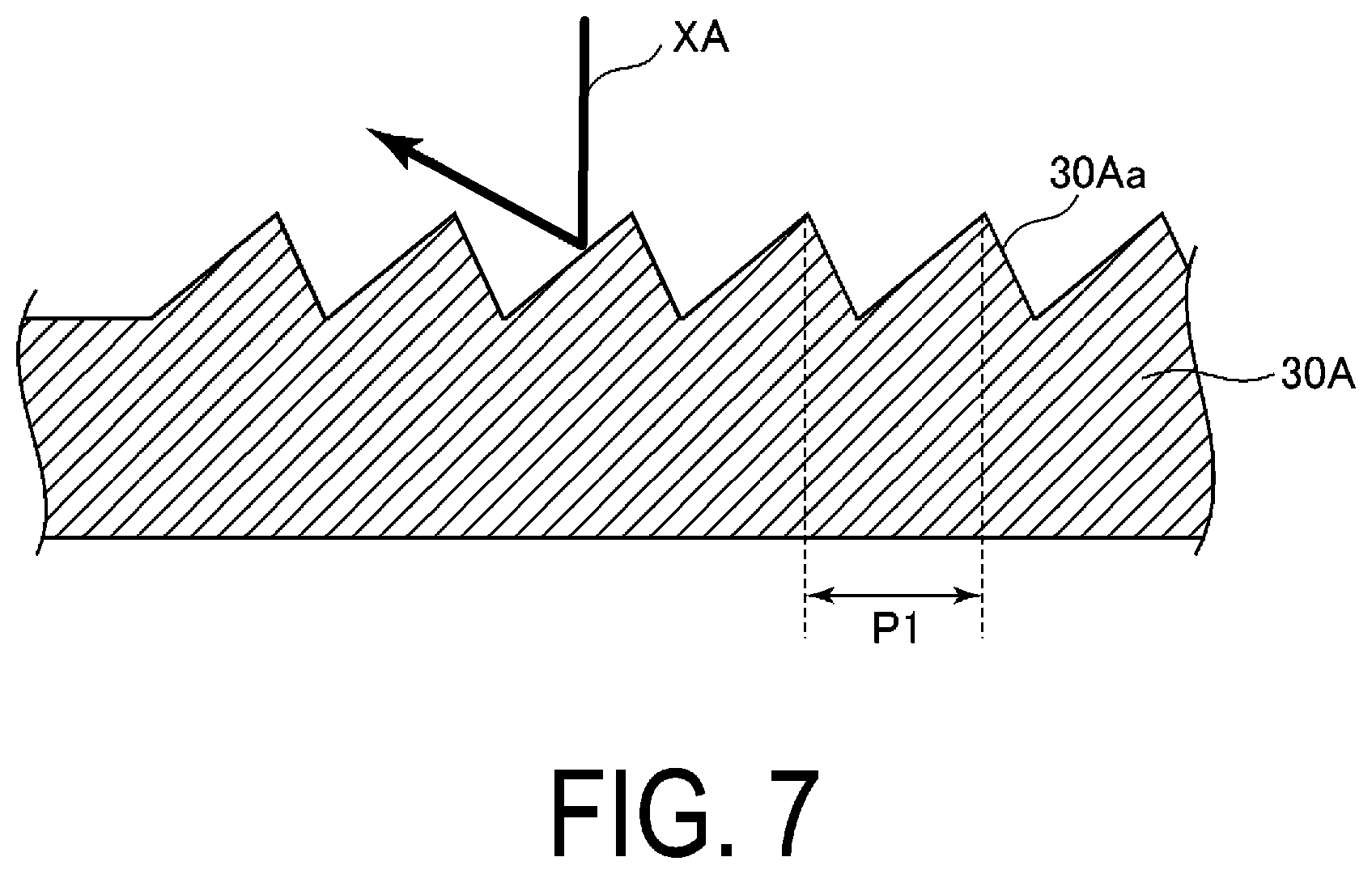 Patent US12426430 Figure 7 – Display device that improves light extraction efficiency from light emitting element by functioning as a mirror