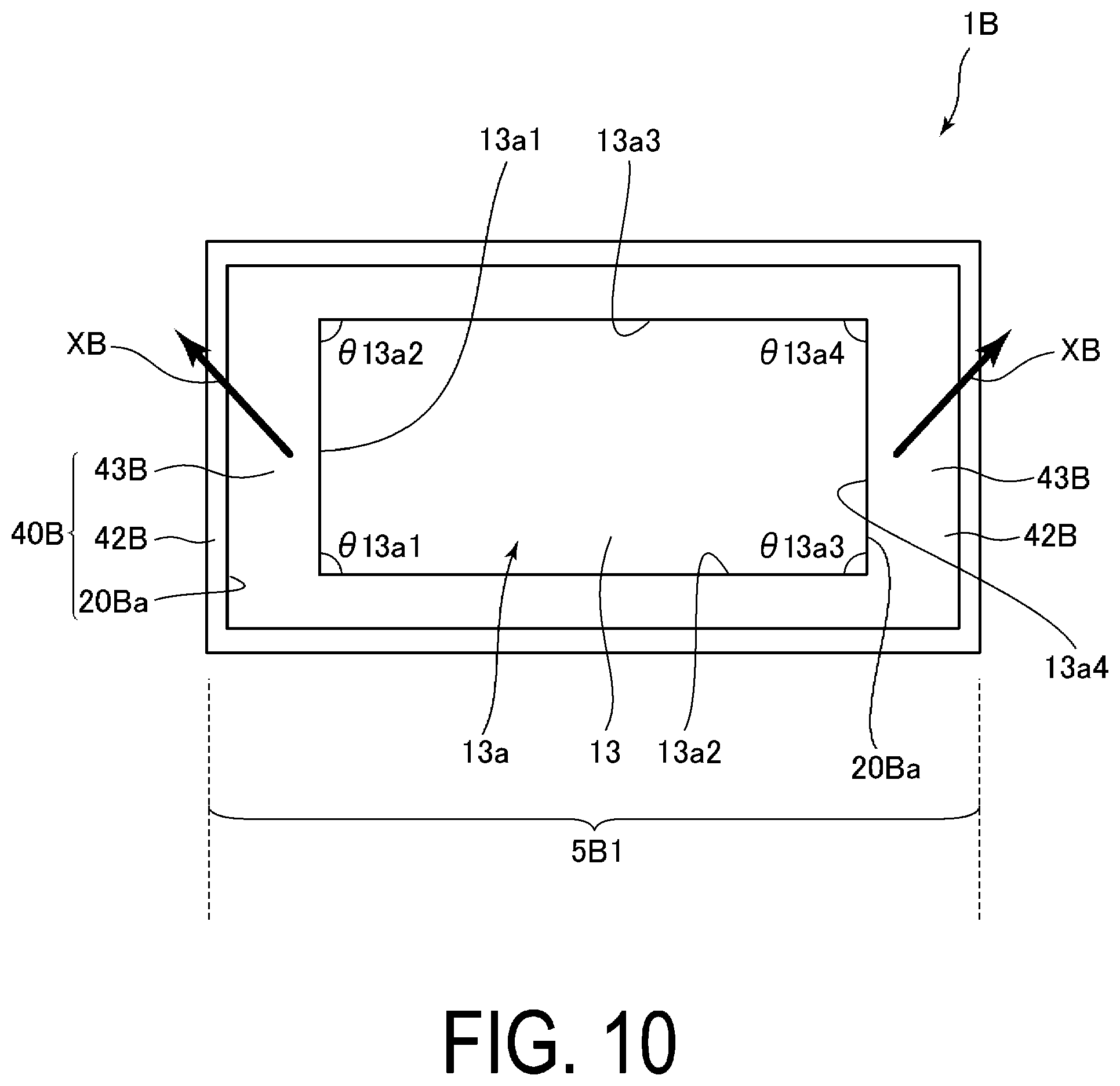 Patent US12426430 Figure 10 – Display device that improves light extraction efficiency from light emitting element by functioning as a mirror