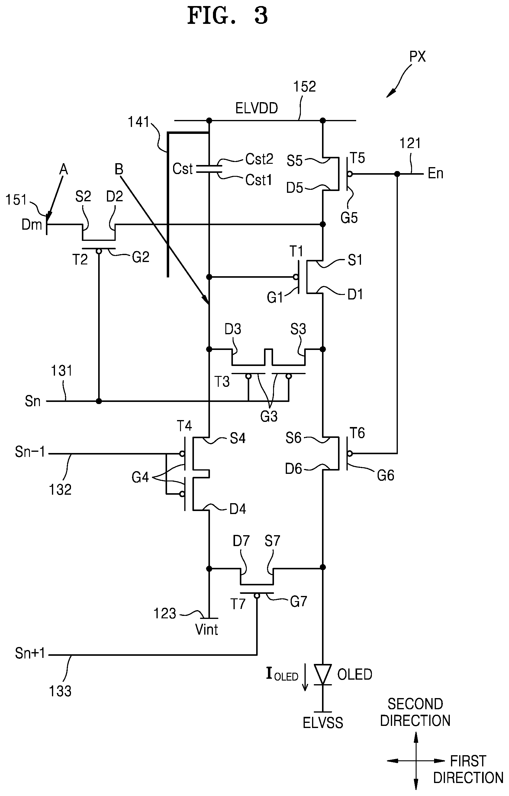 Patent US12426451 Figure 3 – Display apparatus including a shielding conductive layer