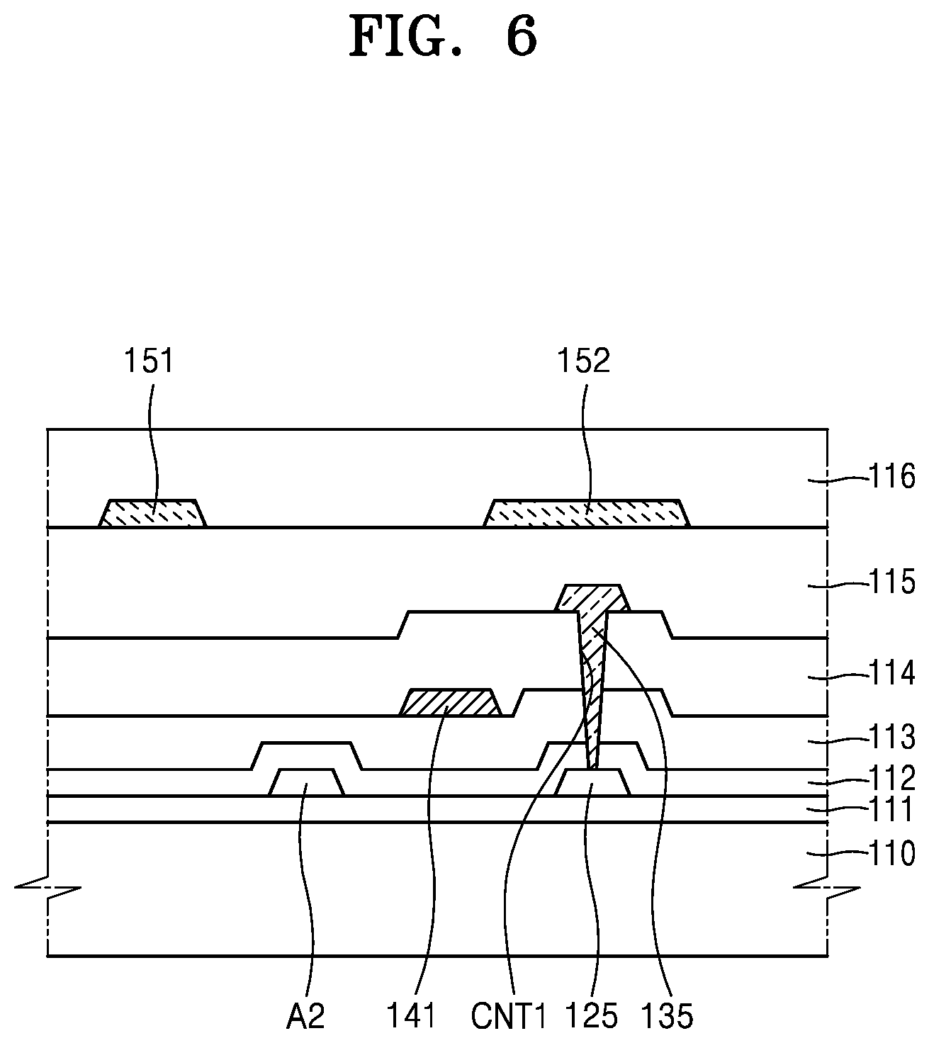 Patent US12426451 Figure 6 – Display apparatus including a shielding conductive layer