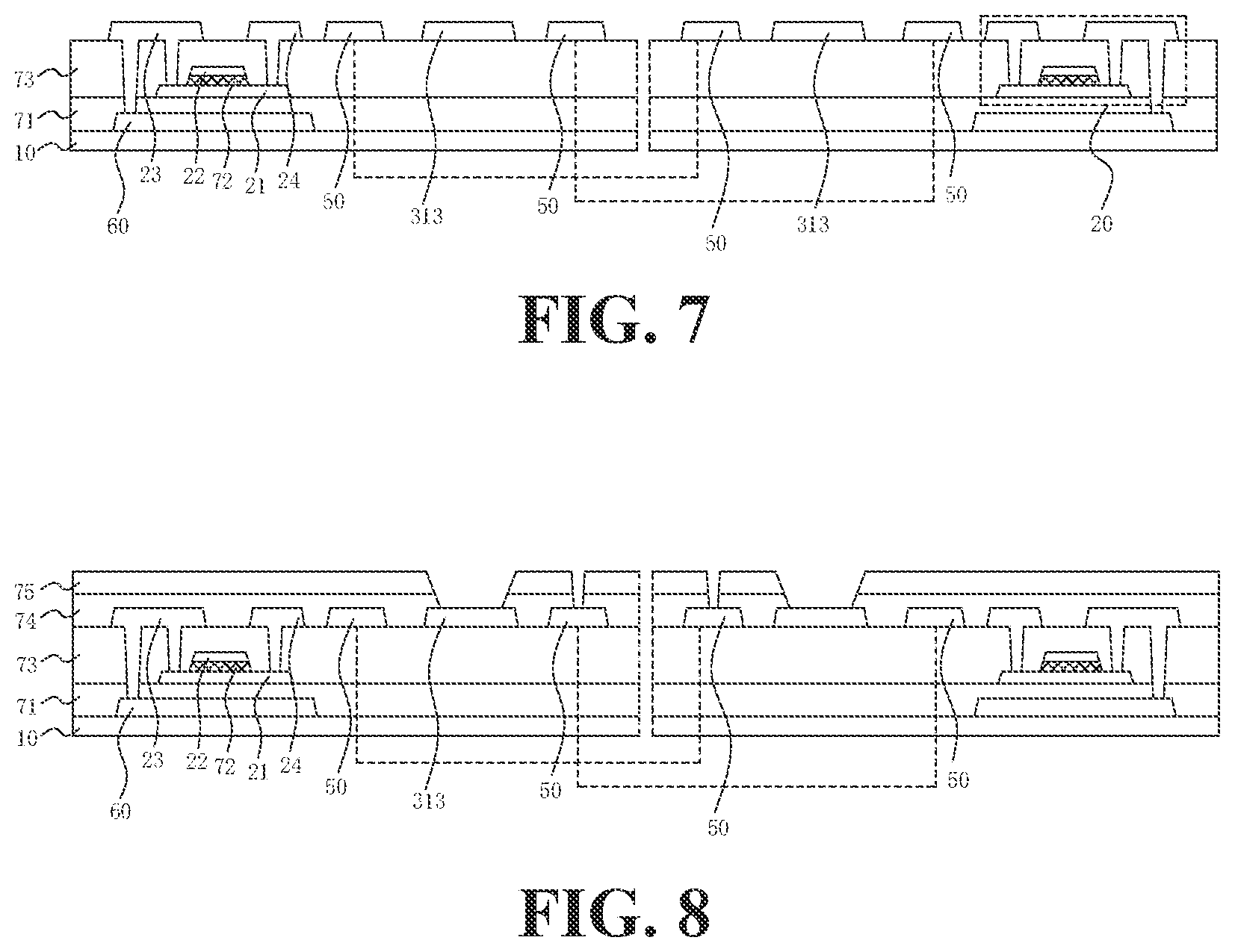 Patent US12426453 Figure 6 – Double-sided display panel and display device