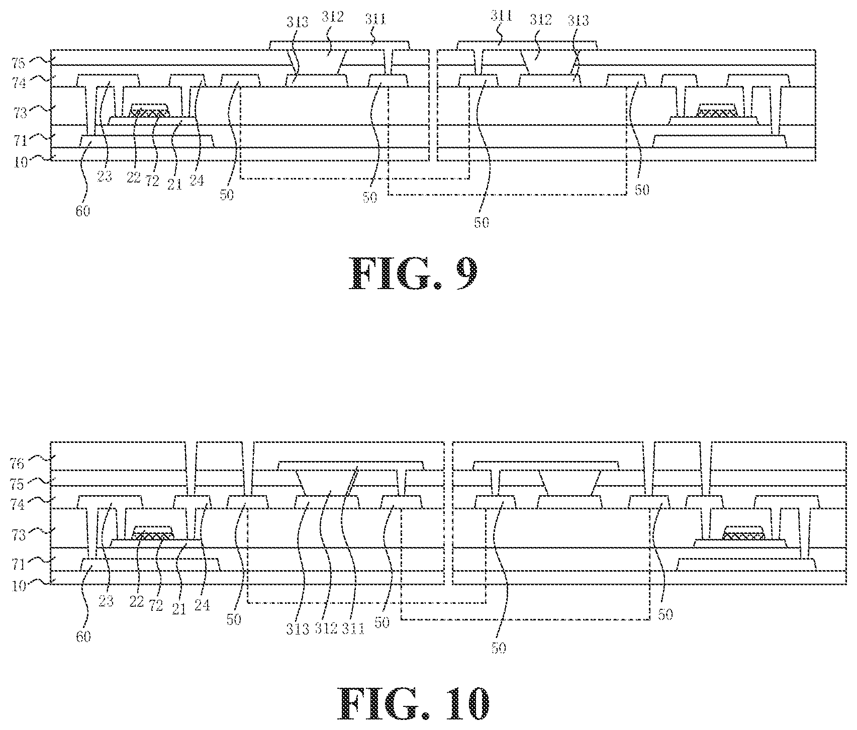 Patent US12426453 Figure 7 – Double-sided display panel and display device