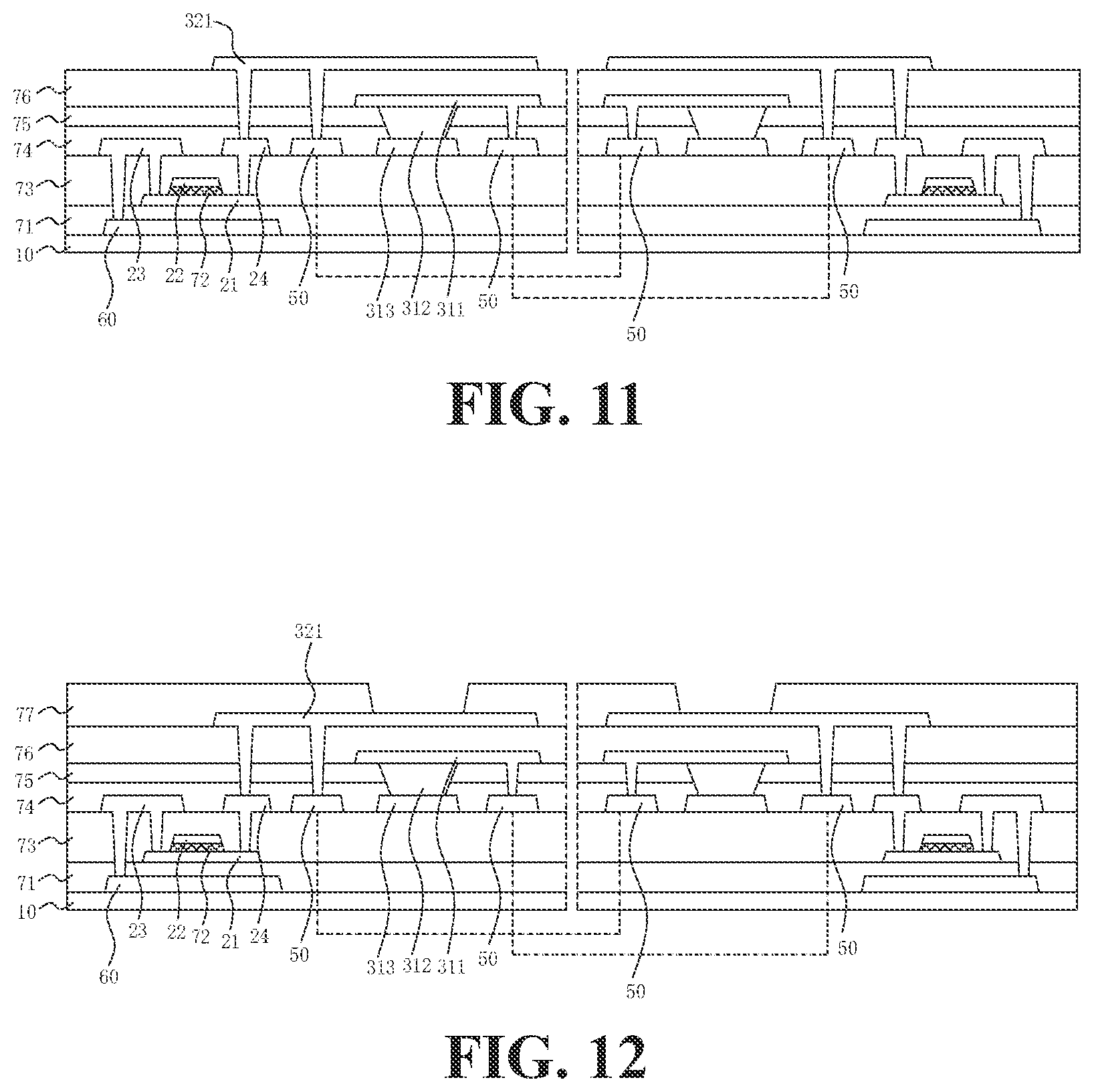 Patent US12426453 Figure 8 – Double-sided display panel and display device