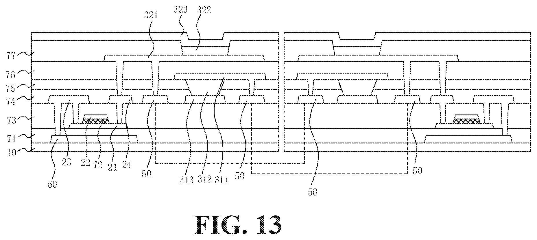 Patent US12426453 Figure 9 – Double-sided display panel and display device