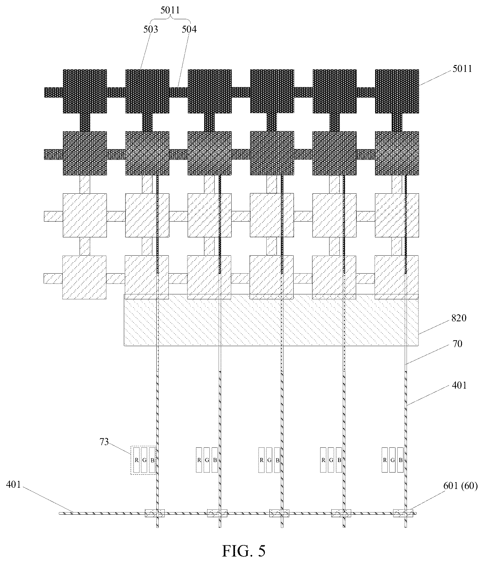 Patent US12426454 Figure 5 – Display substrate and display device