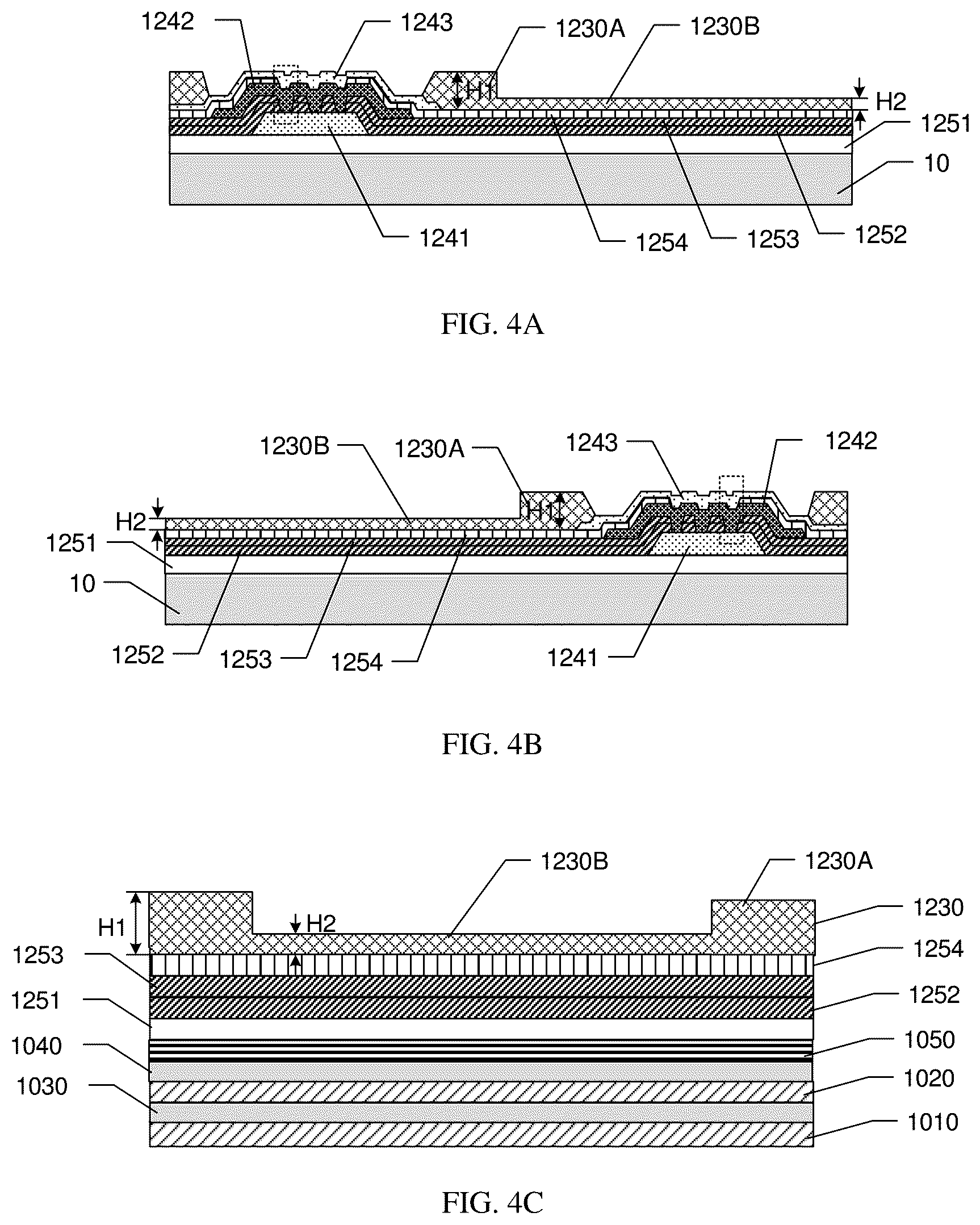 Patent US12426459 Figure 4 – Display substrate, method of manufacturing the display substrate, and display device