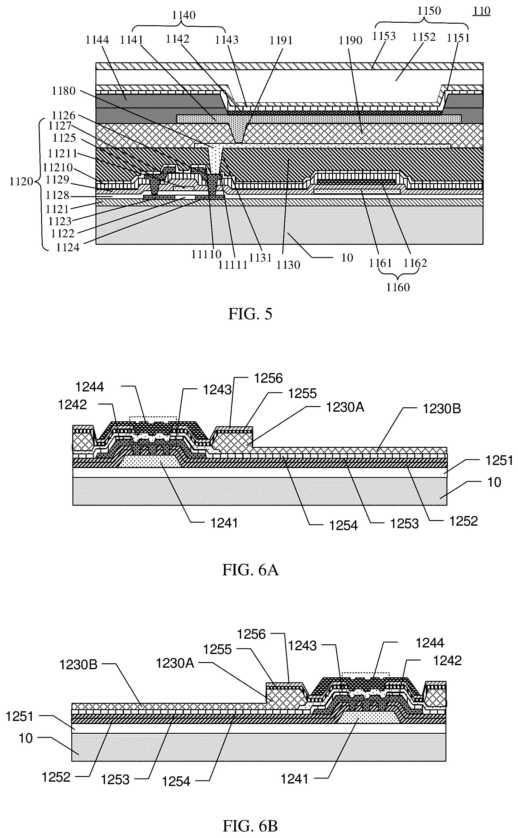 Patent US12426459 Figure 5 – Display substrate, method of manufacturing the display substrate, and display device