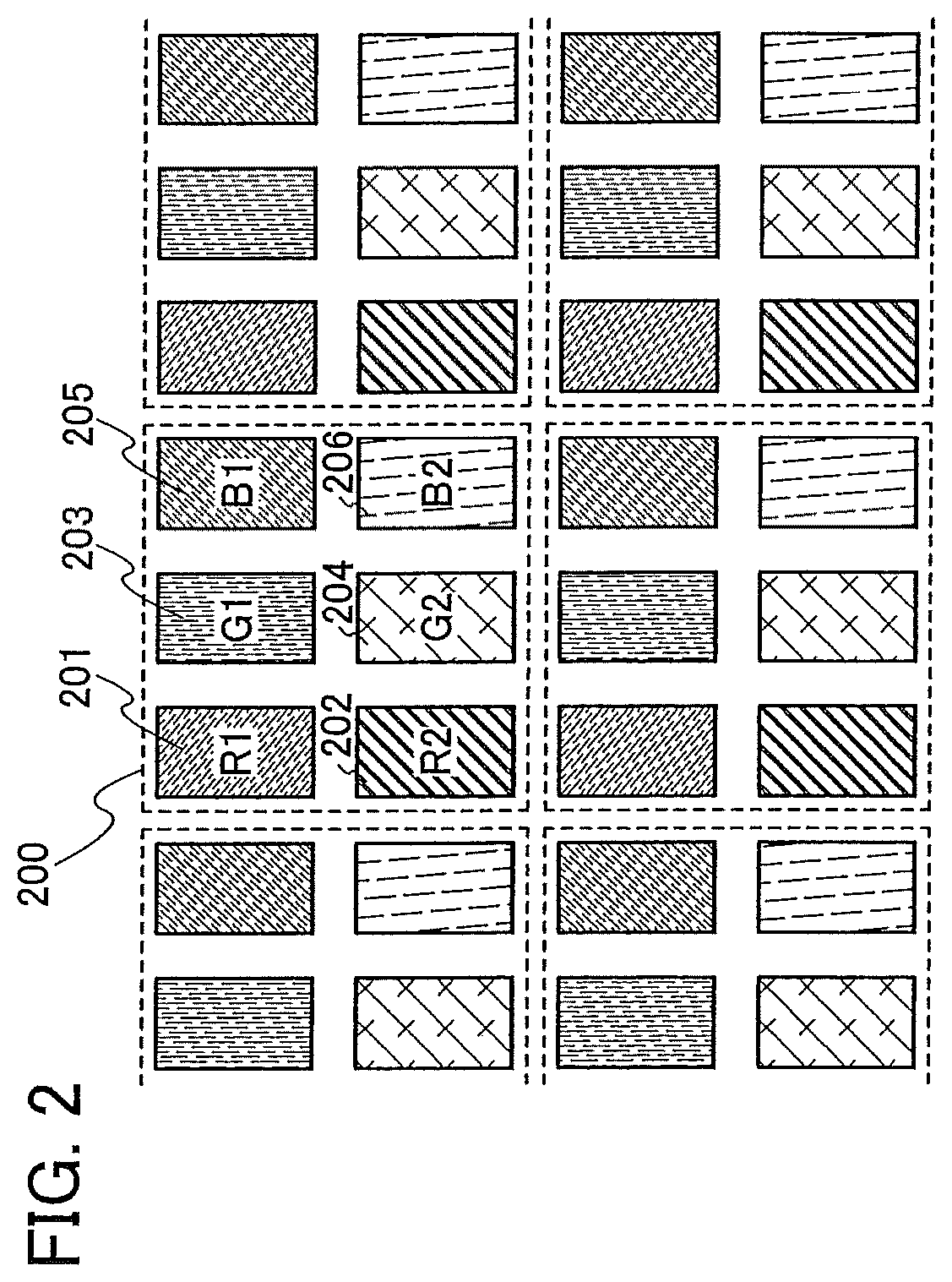 Patent US12426469 Figure 2 – Display device and electronic device