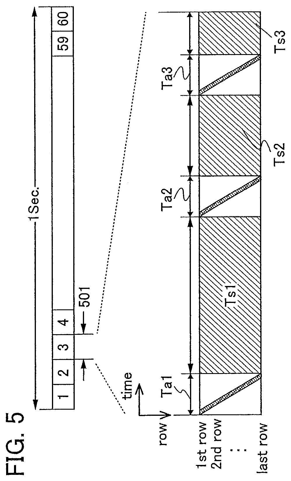 Patent US12426469 Figure 5 – Display device and electronic device